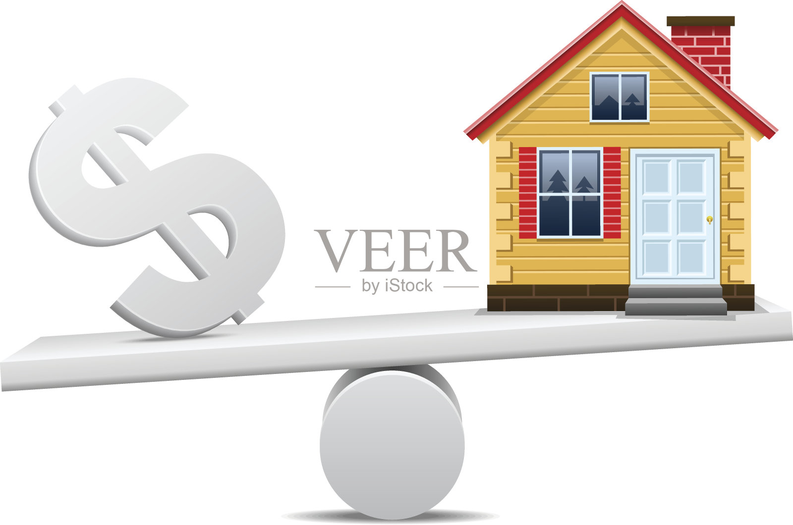 房地产规模插画图片素材