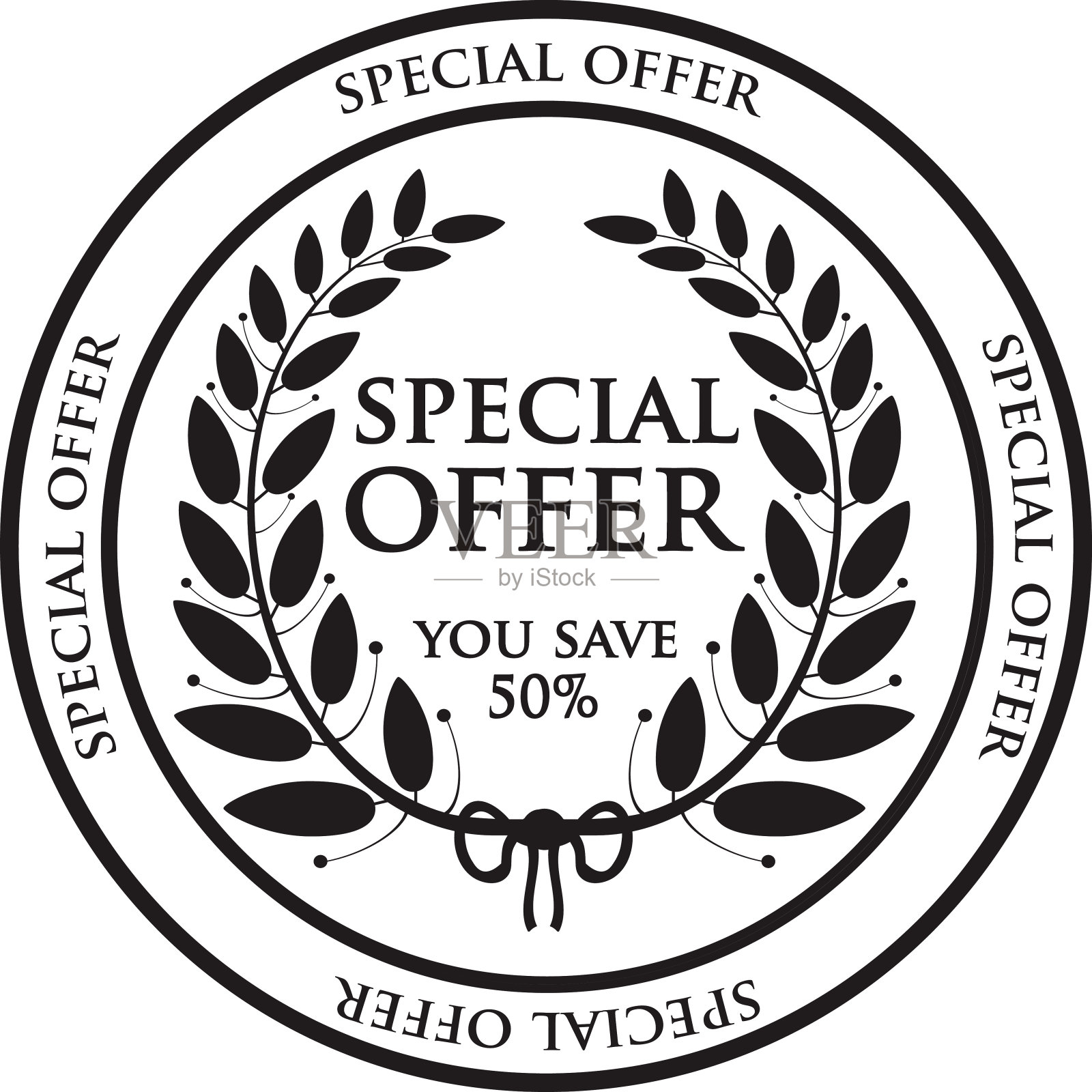 广告密封设计元素图片