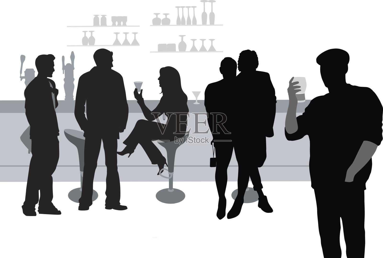 一品脱的量插画图片素材