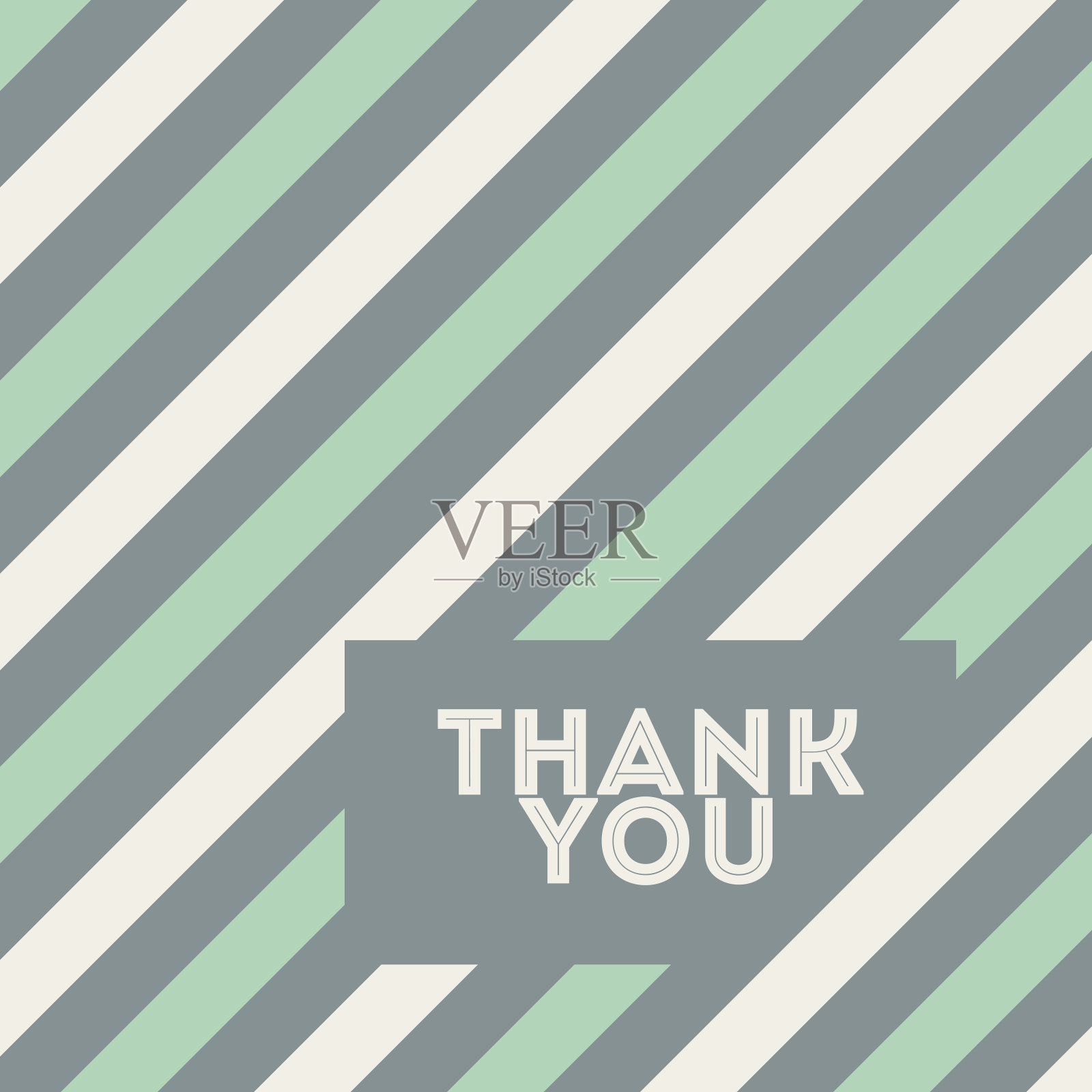 感谢卡插画图片素材