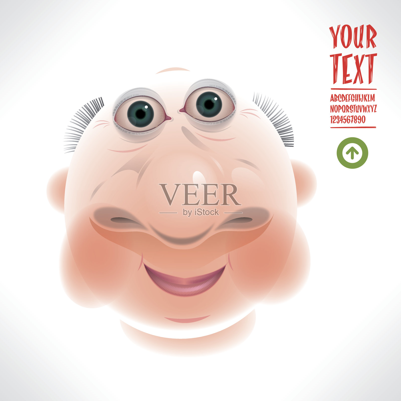 肥胖的人讽刺插画图片素材