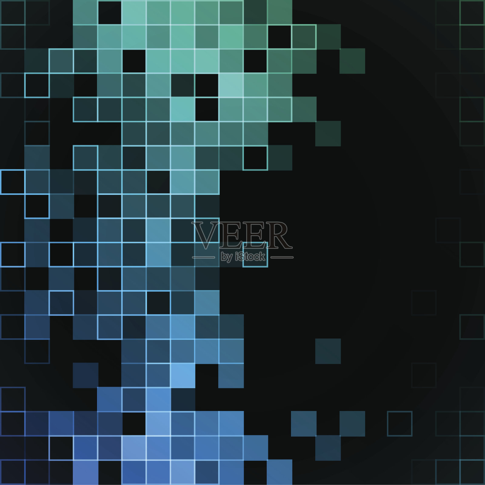 抽象的技术背景插画图片素材