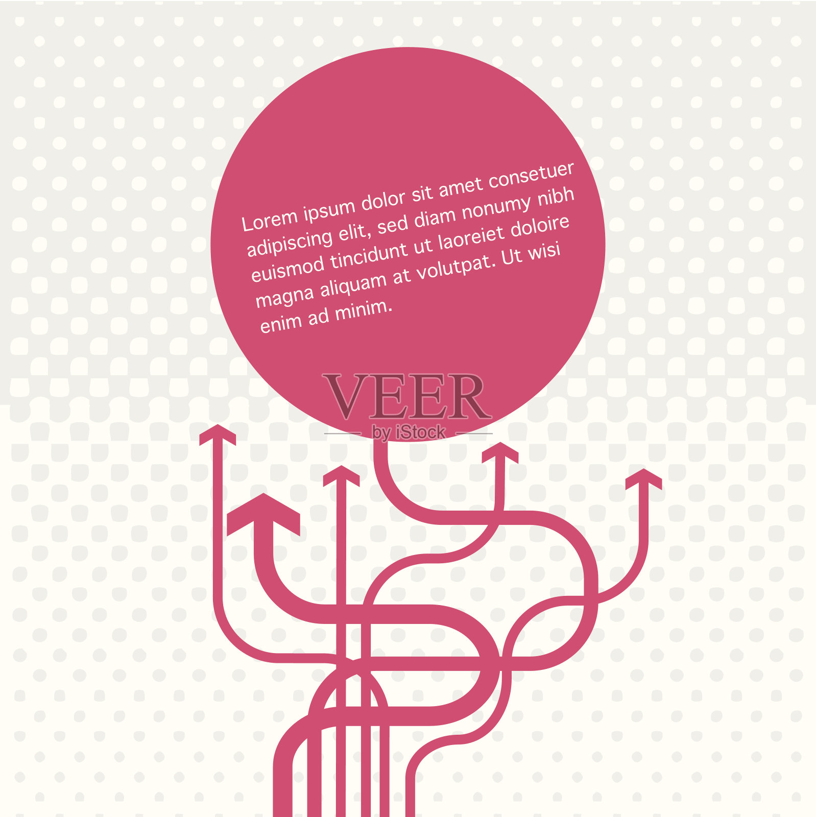 矢量背景与复制空间插画图片素材