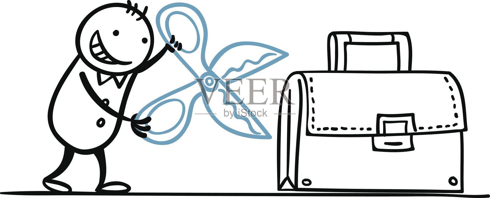 没有更多的工作插画图片素材