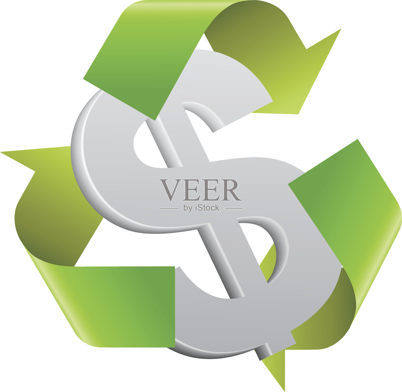 回收美元插画图片素材