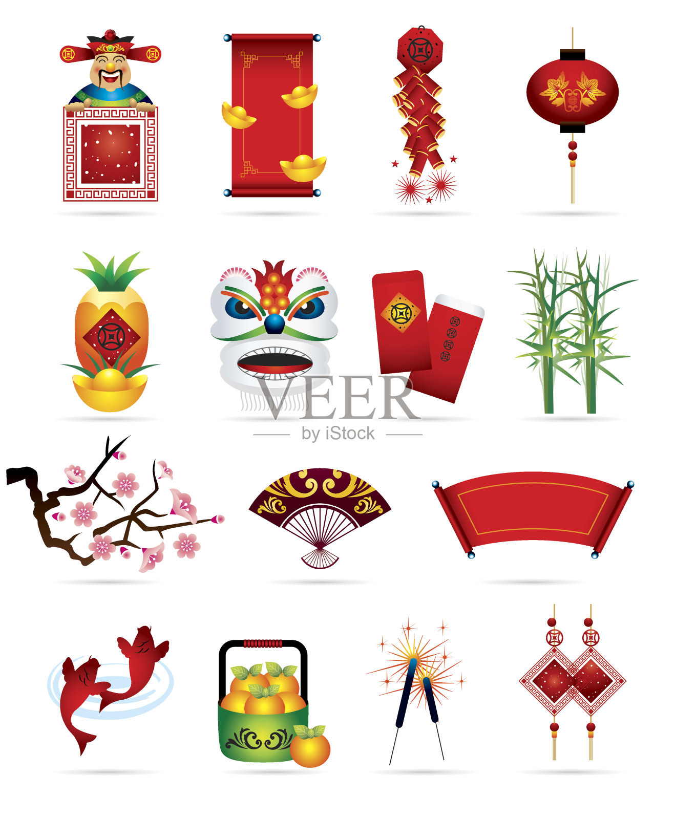 中国节日图标设计元素图片