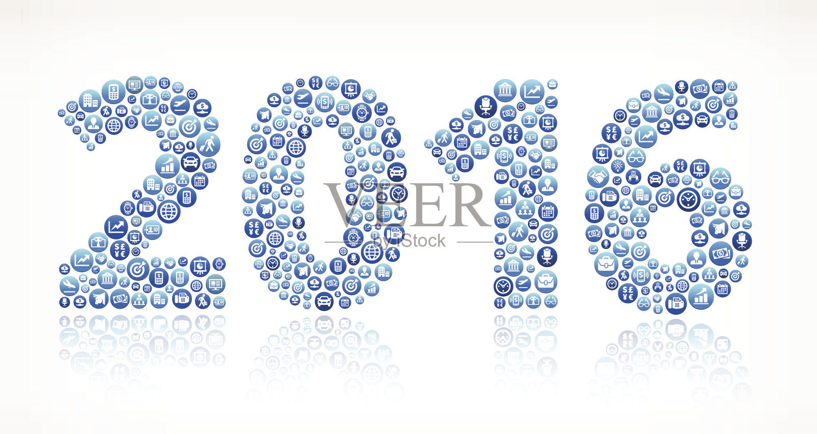 2016年财经矢量按钮背景插画图片素材