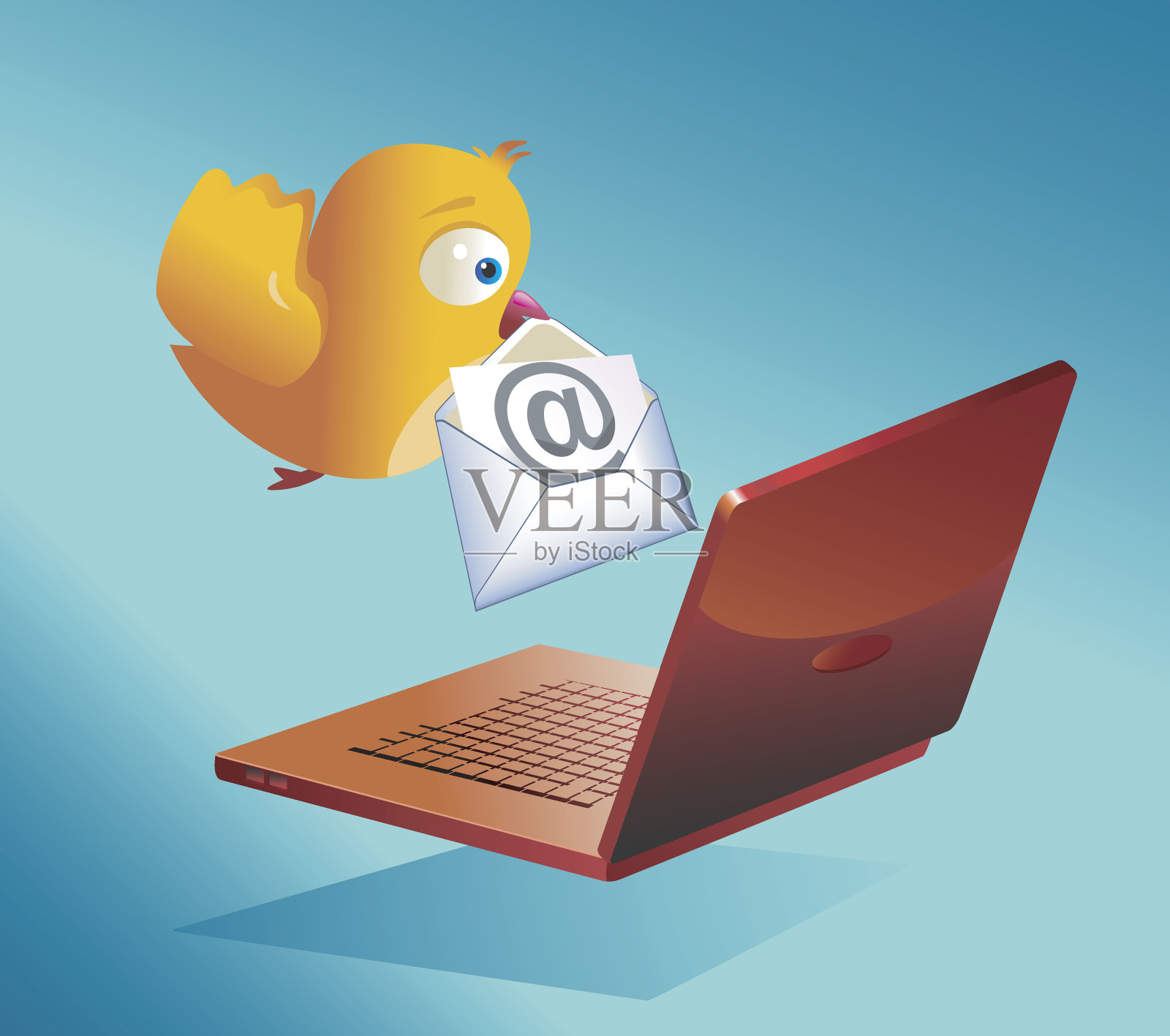 联系插画图片素材