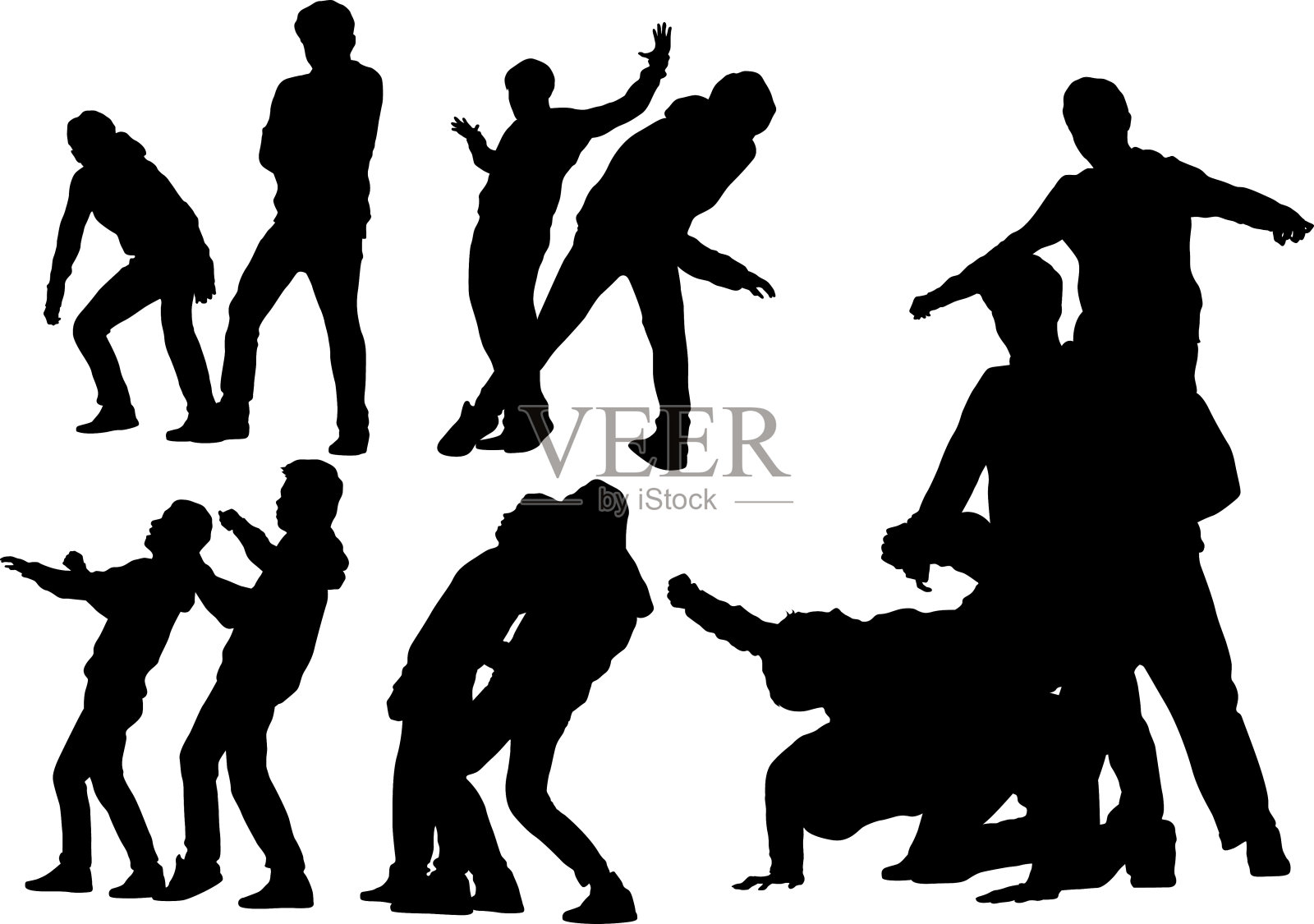 舞者设计元素图片