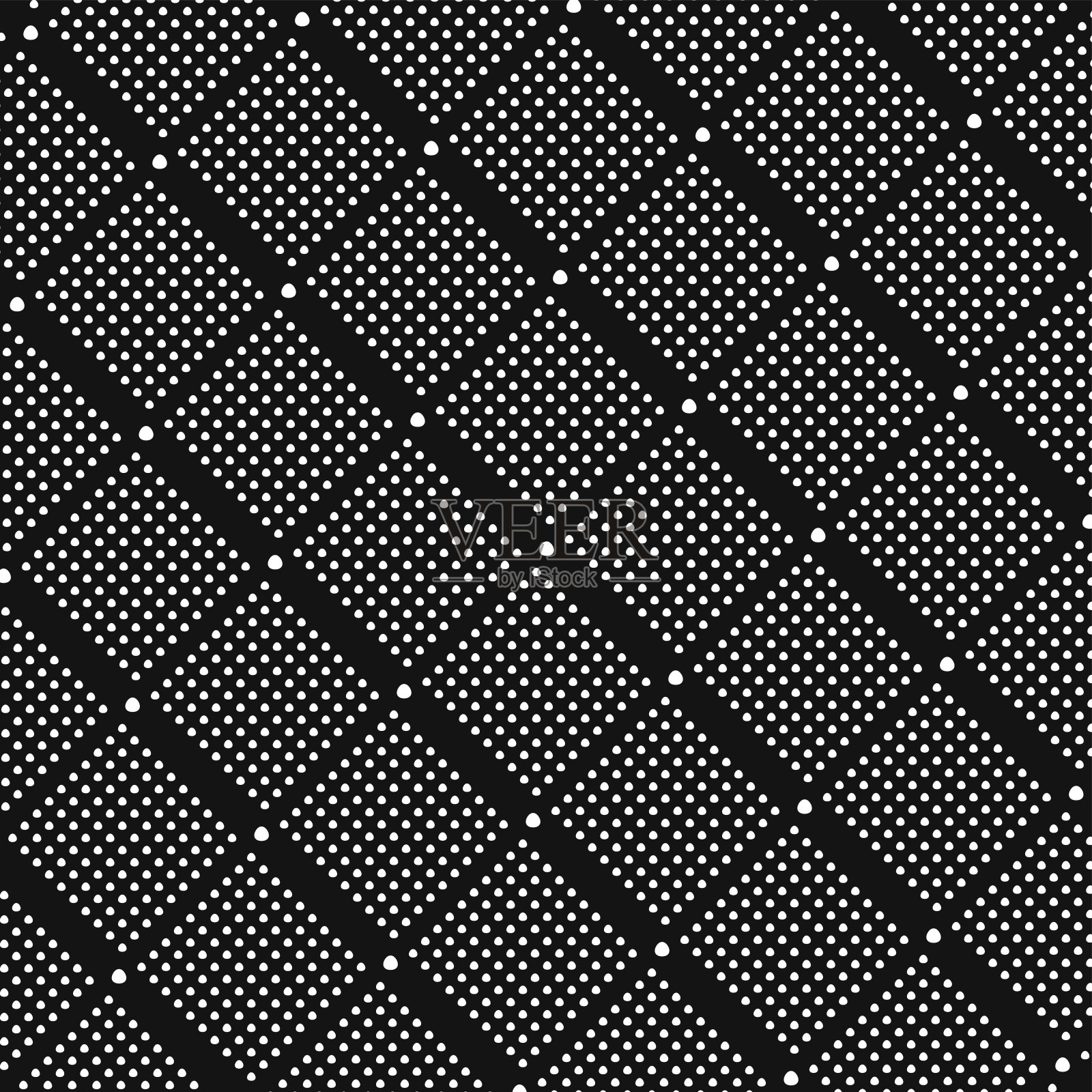 抽象黑白点图案背景插画图片素材
