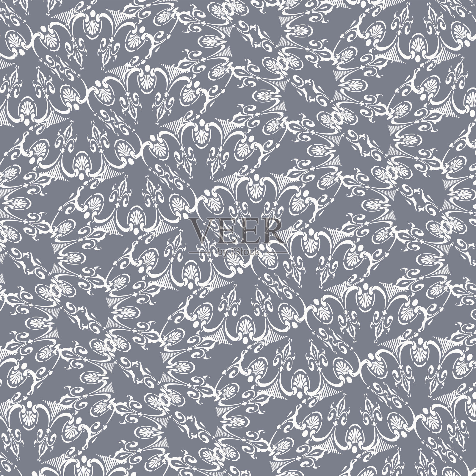 抽象色彩花卉图案背景插画图片素材