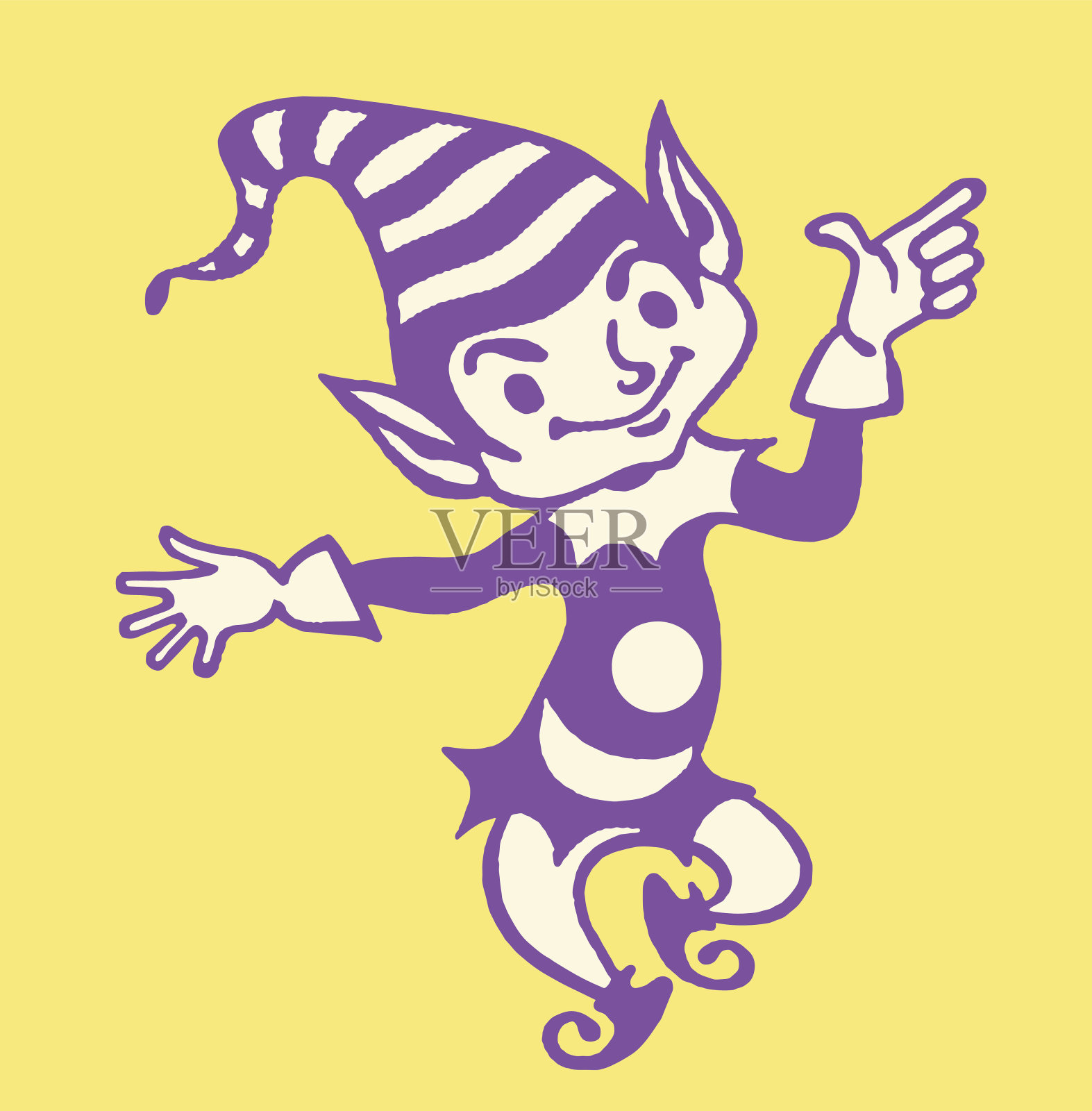 跳舞的精灵设计元素图片