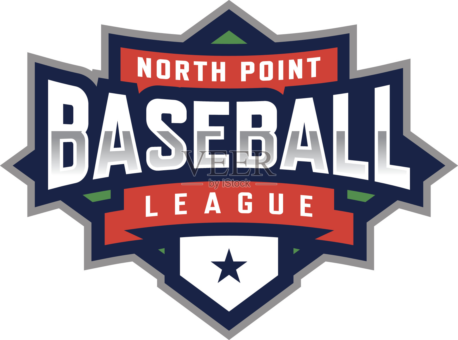 棒球联盟插画图片素材