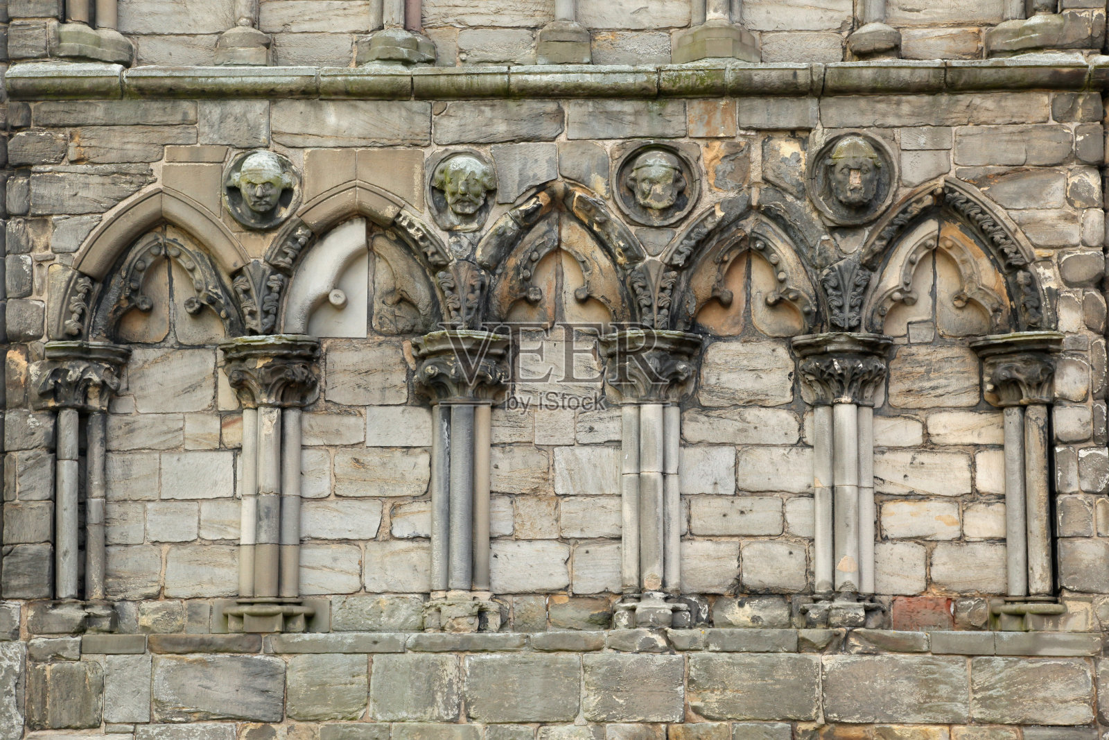 爱丁堡荷里路德修道院遗址照片摄影图片