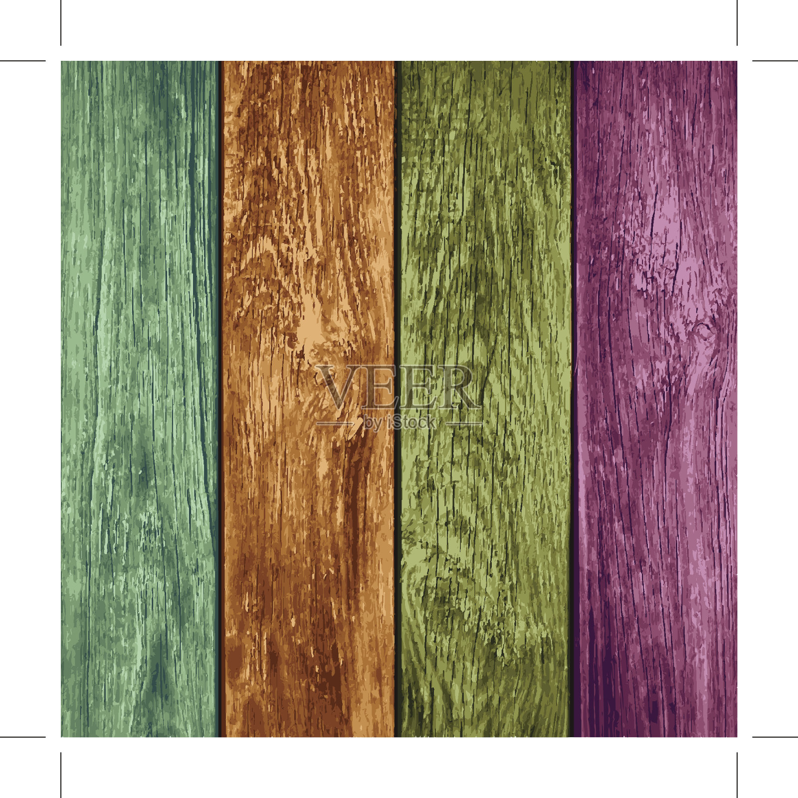 木制背景插画图片素材