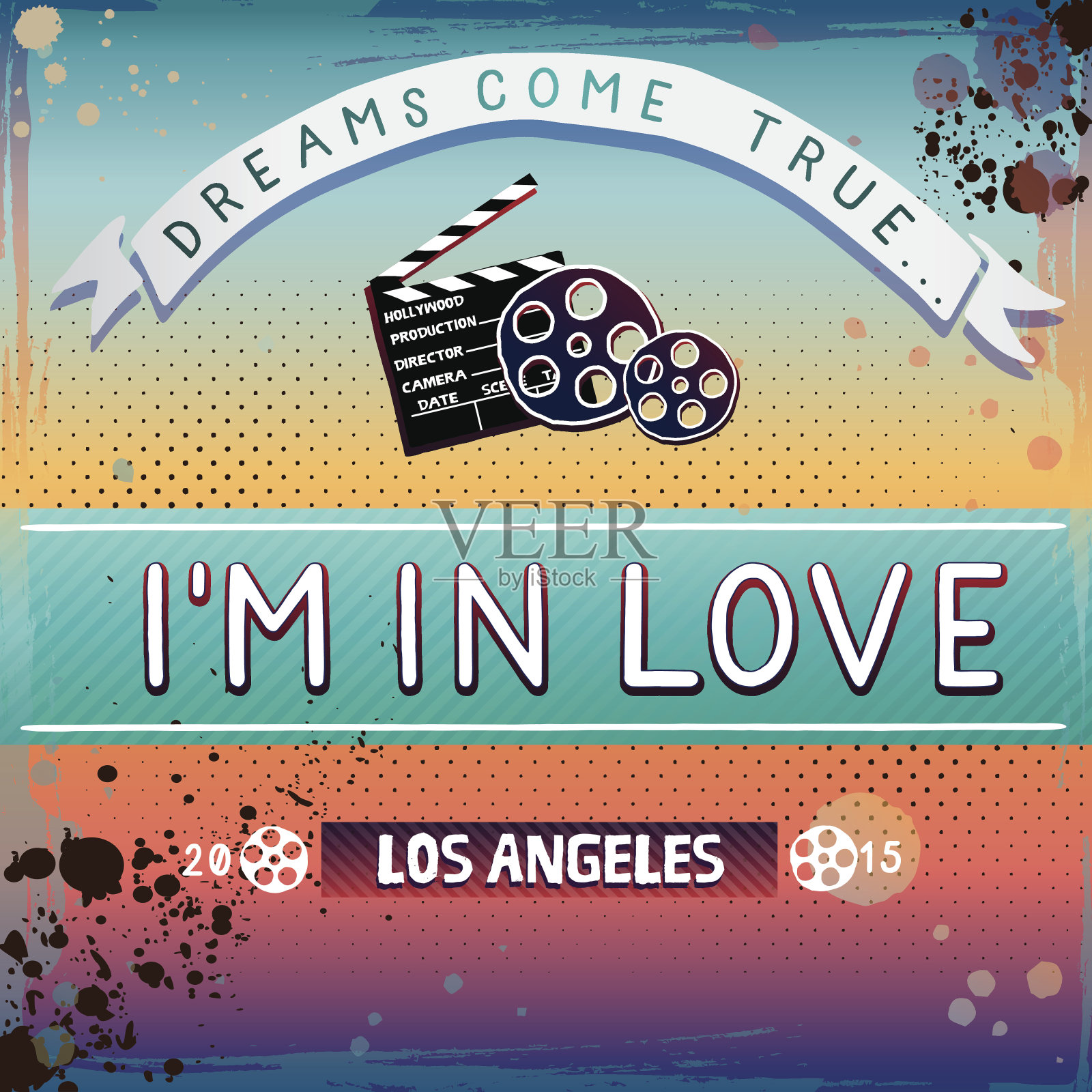 难看的东西广场背景插画图片素材