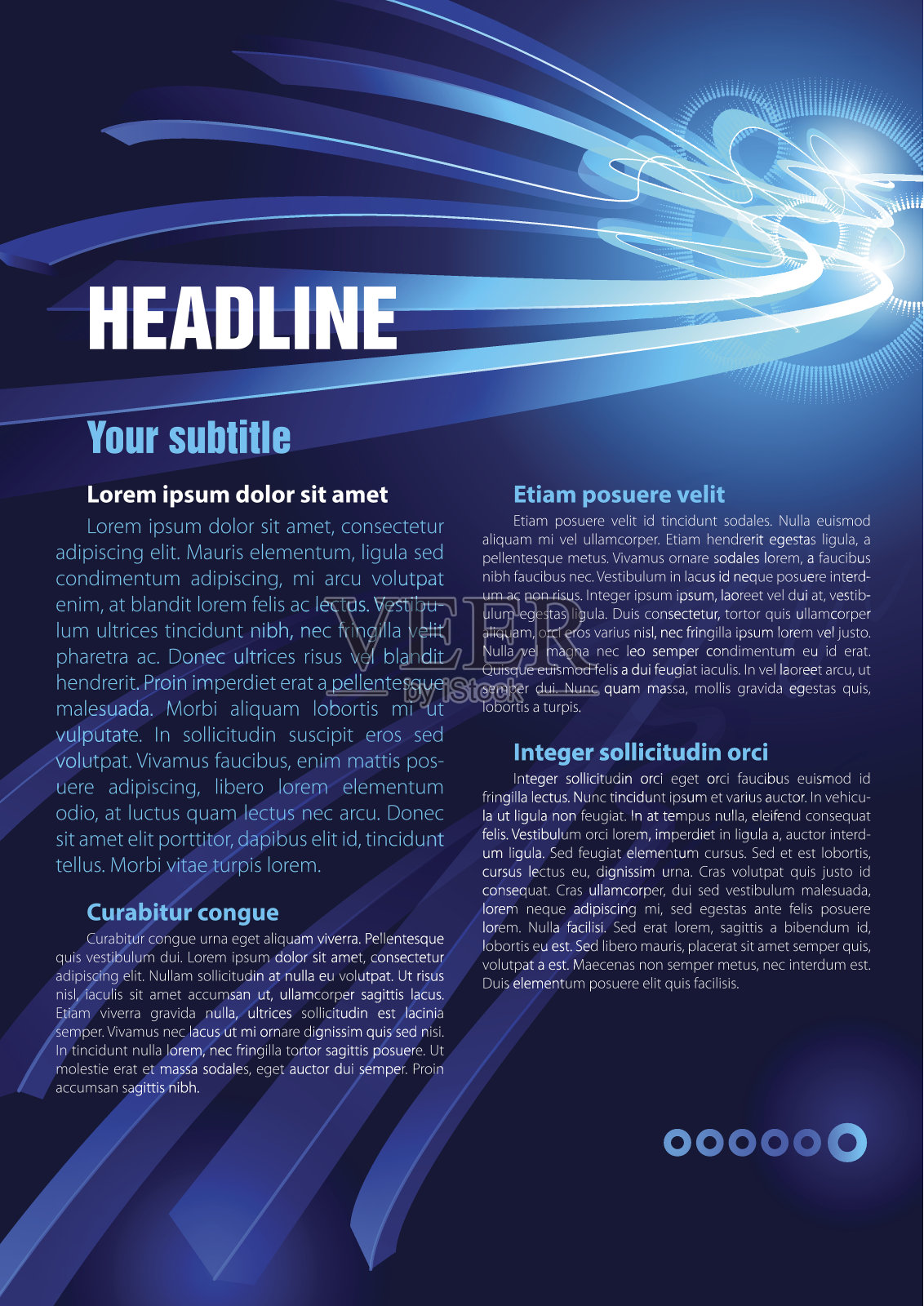 背景抽象设计模板素材