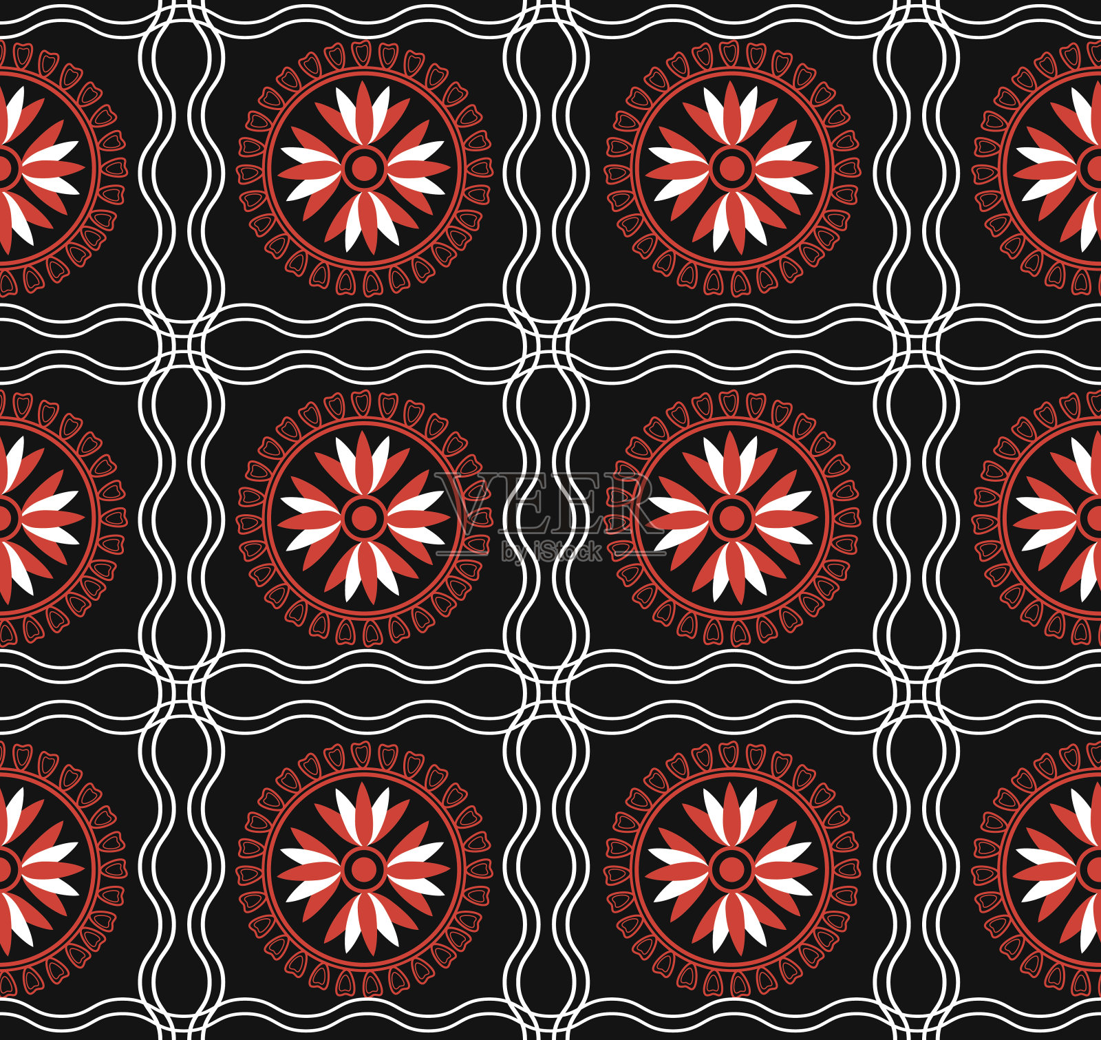 无缝设计插画图片素材