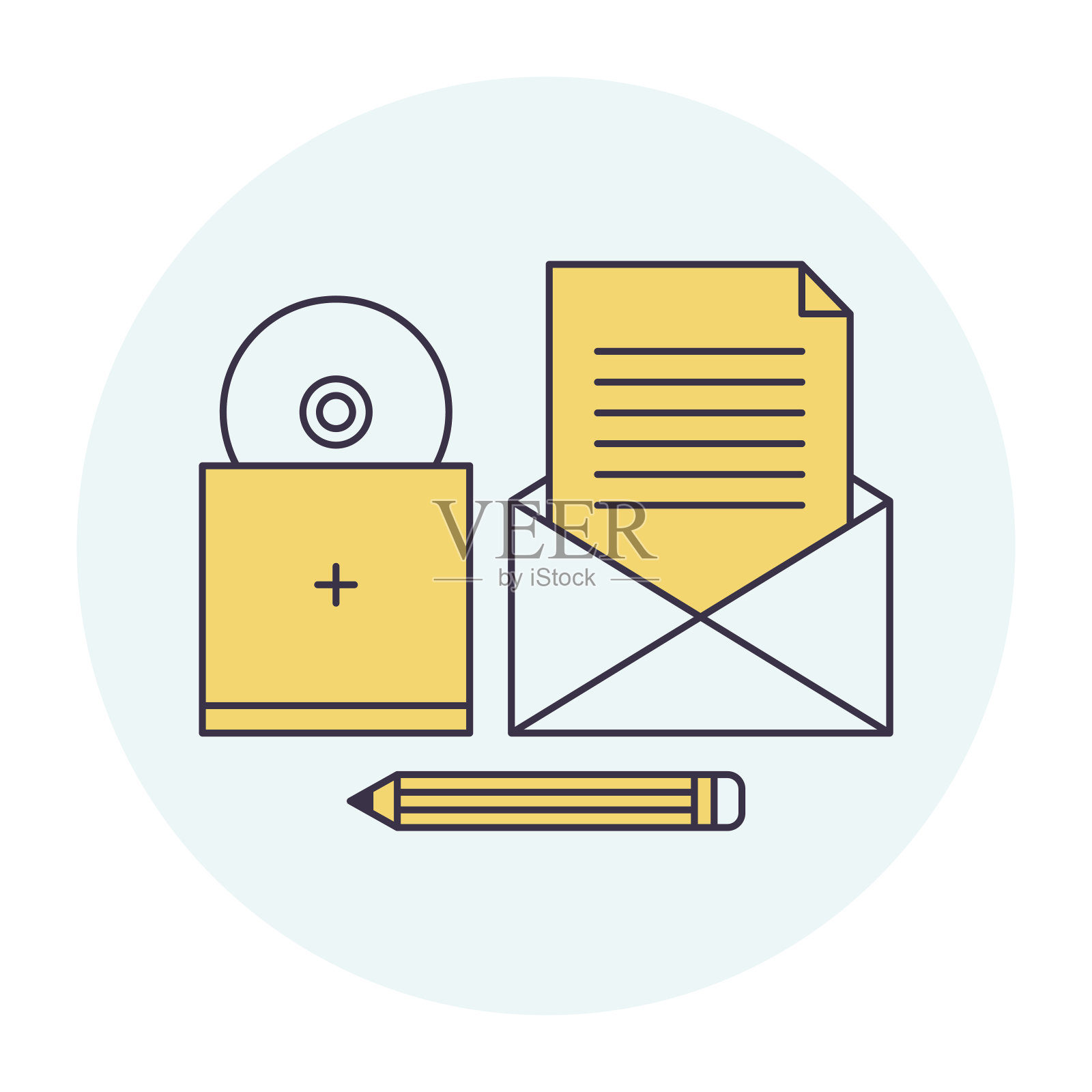 品牌的象征插画图片素材