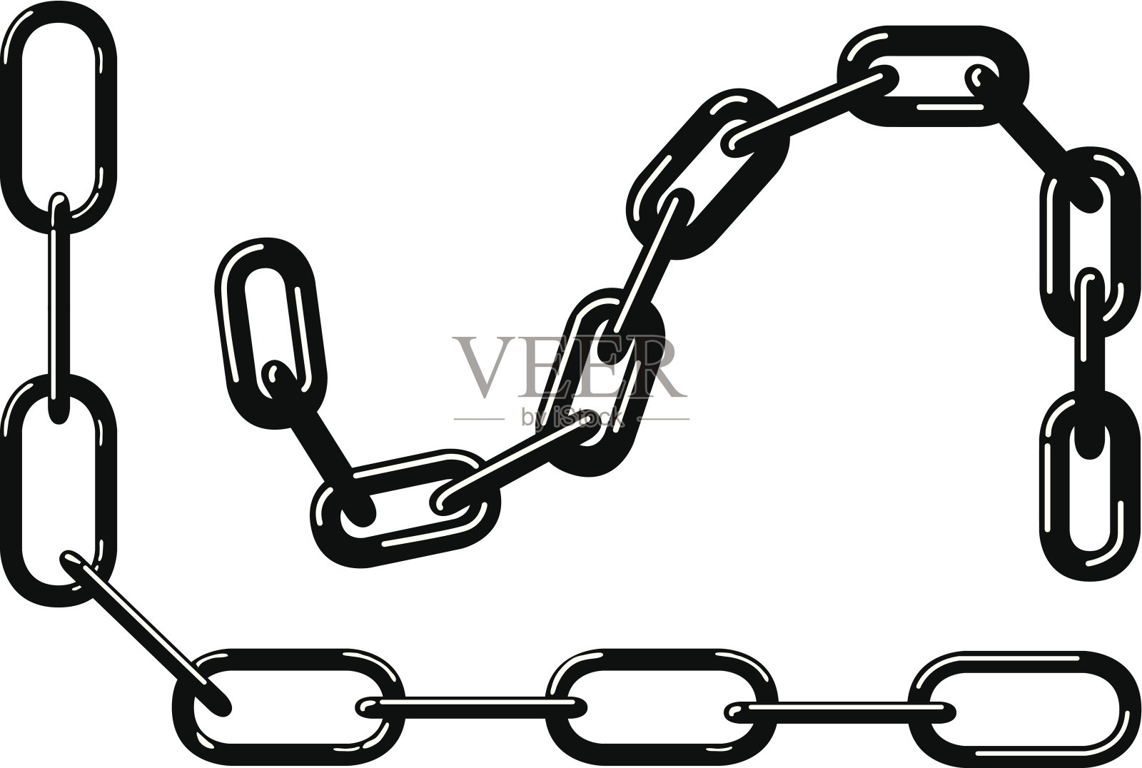 链插画图片素材