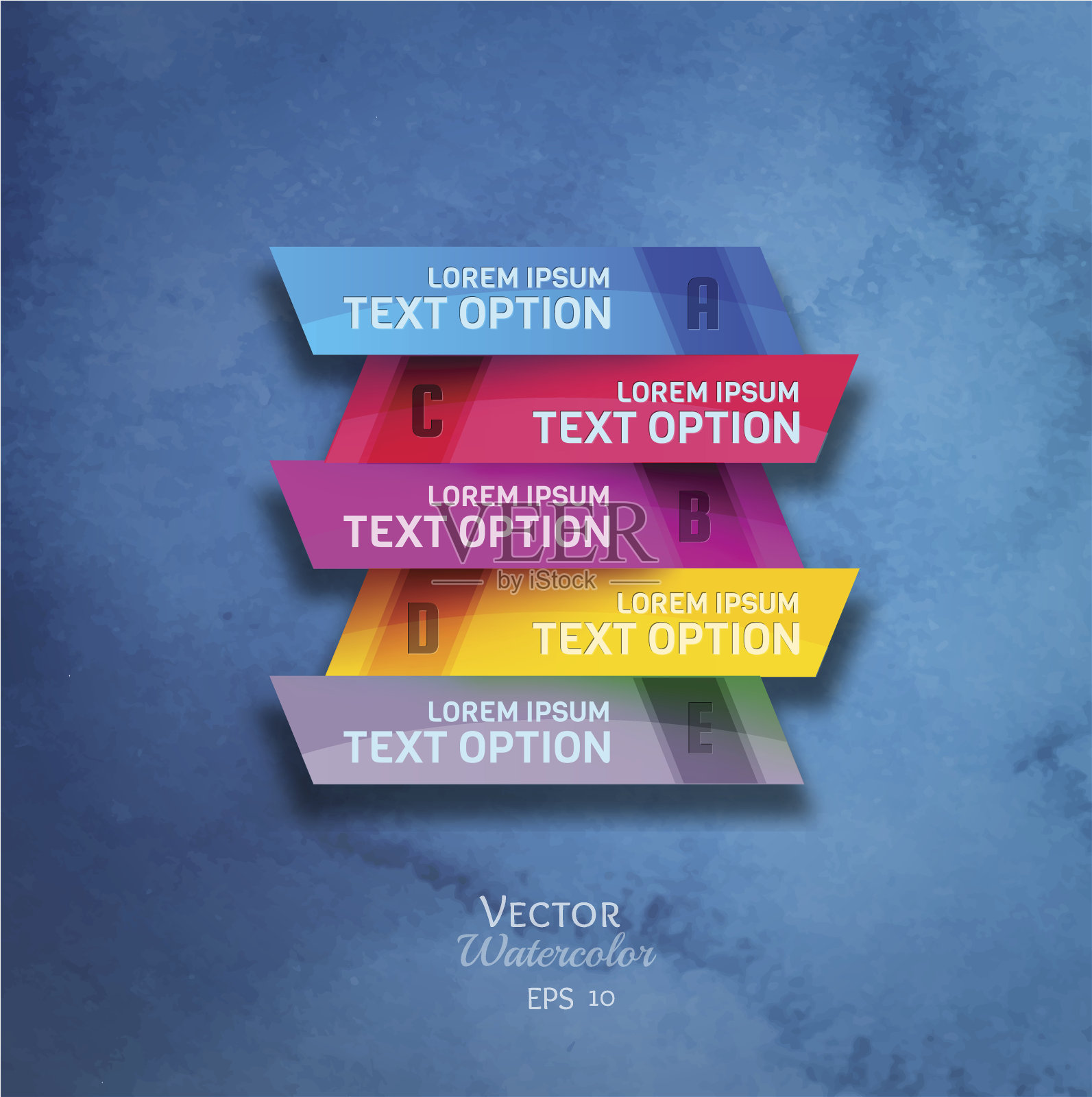 信息图元素水彩背景插画图片素材