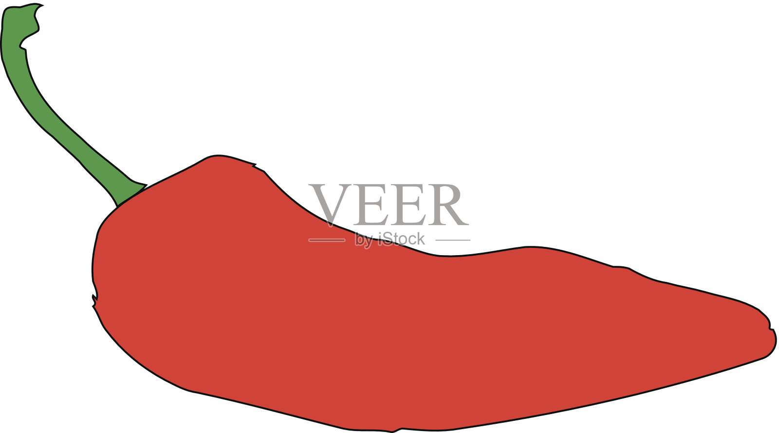 红辣椒插画图片素材