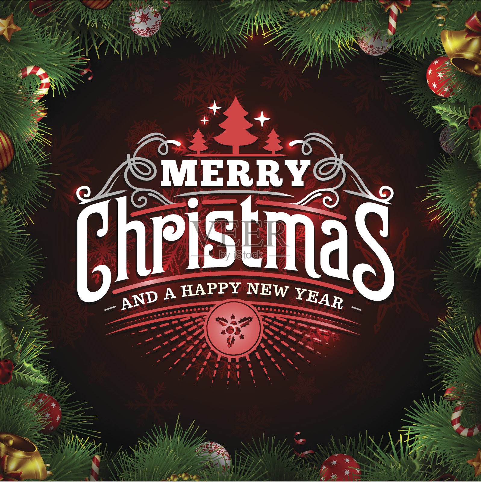 圣诞祝福7设计模板素材