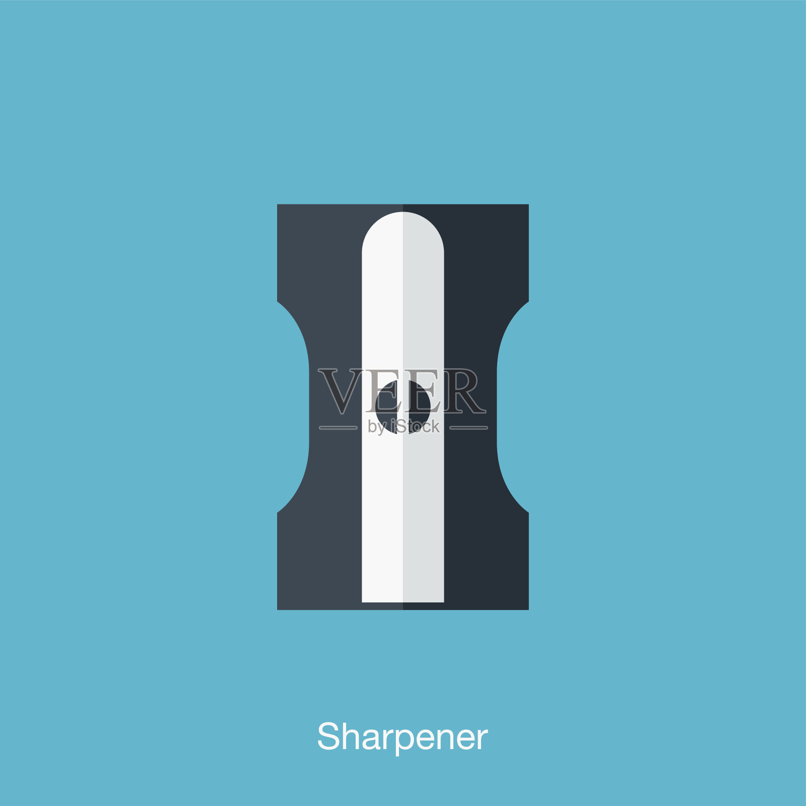 磨刀器插画图片素材