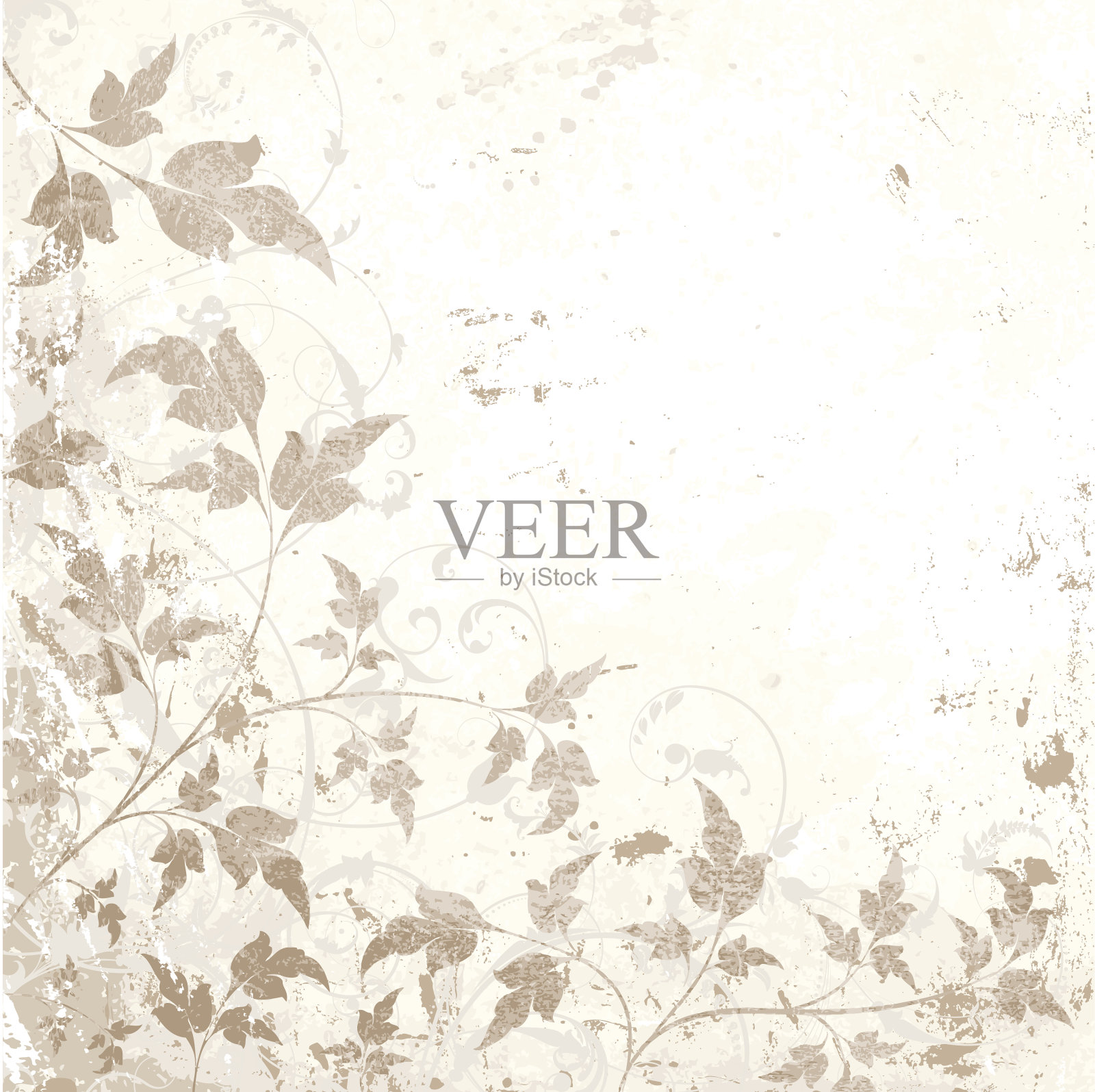 小角落里插画图片素材