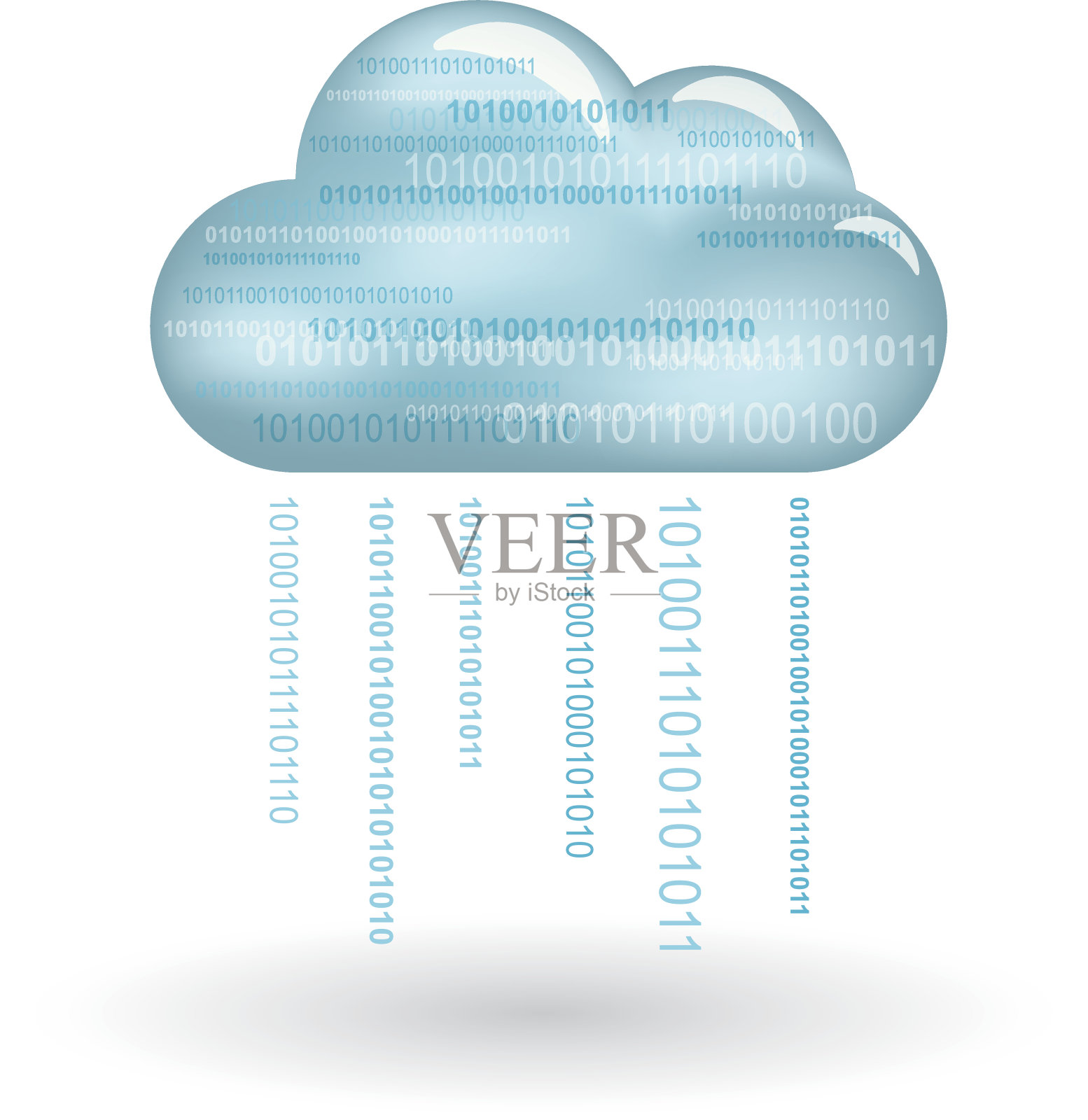 云计算插画图片素材