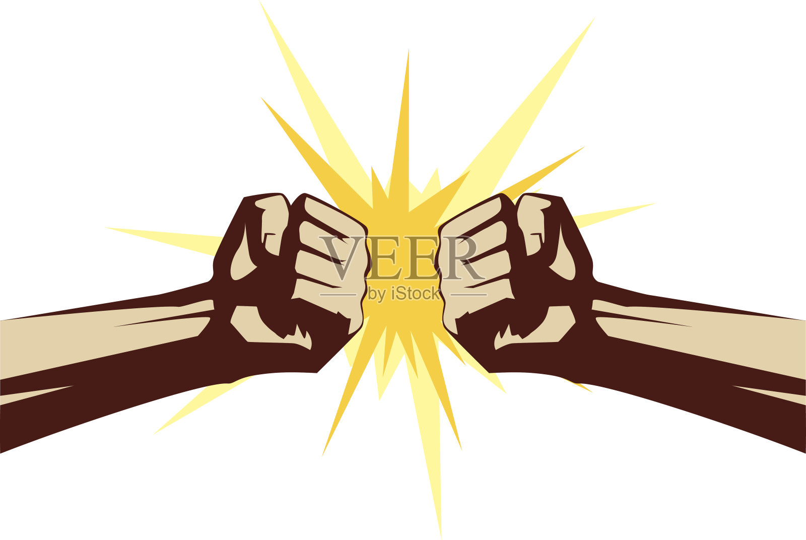 战斗插画图片素材