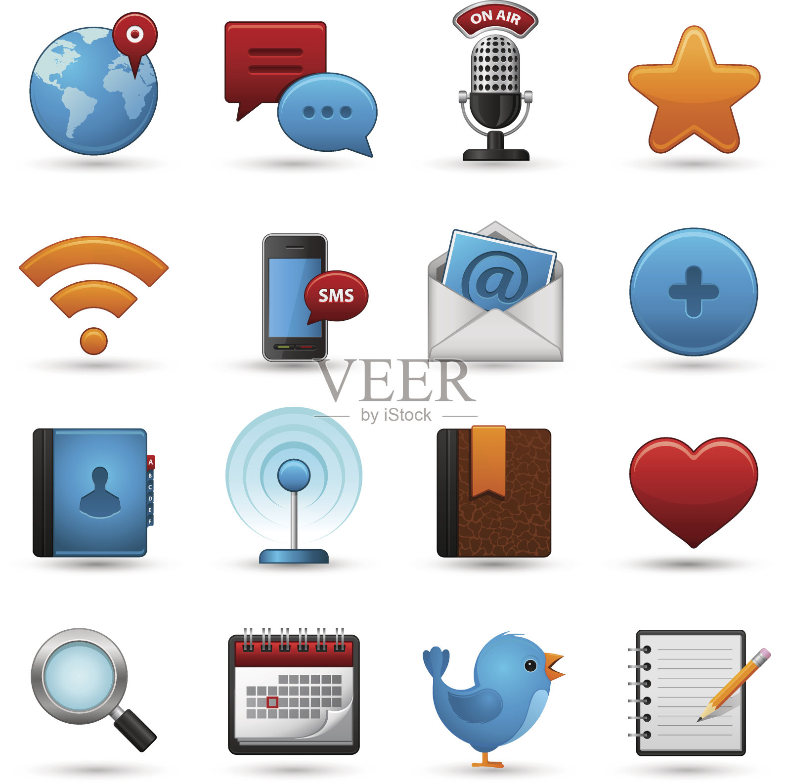 沟通的图标图标素材