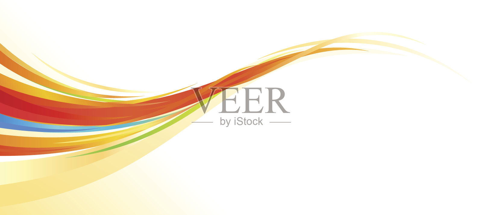 流动的线条的背景插画图片素材