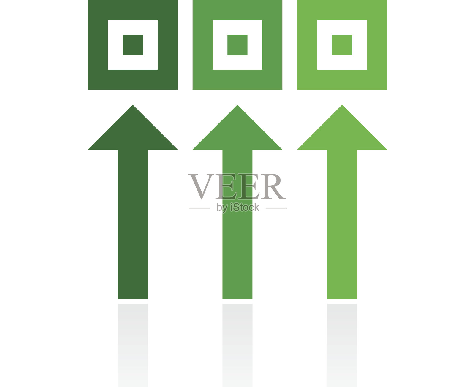 白色背景上的物流图标。图标素材