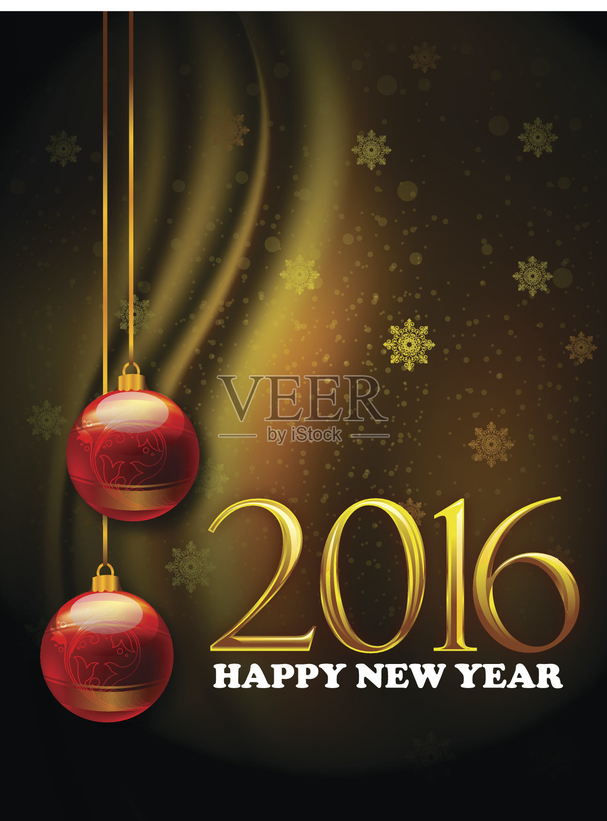 2016，新年快乐设计模板素材