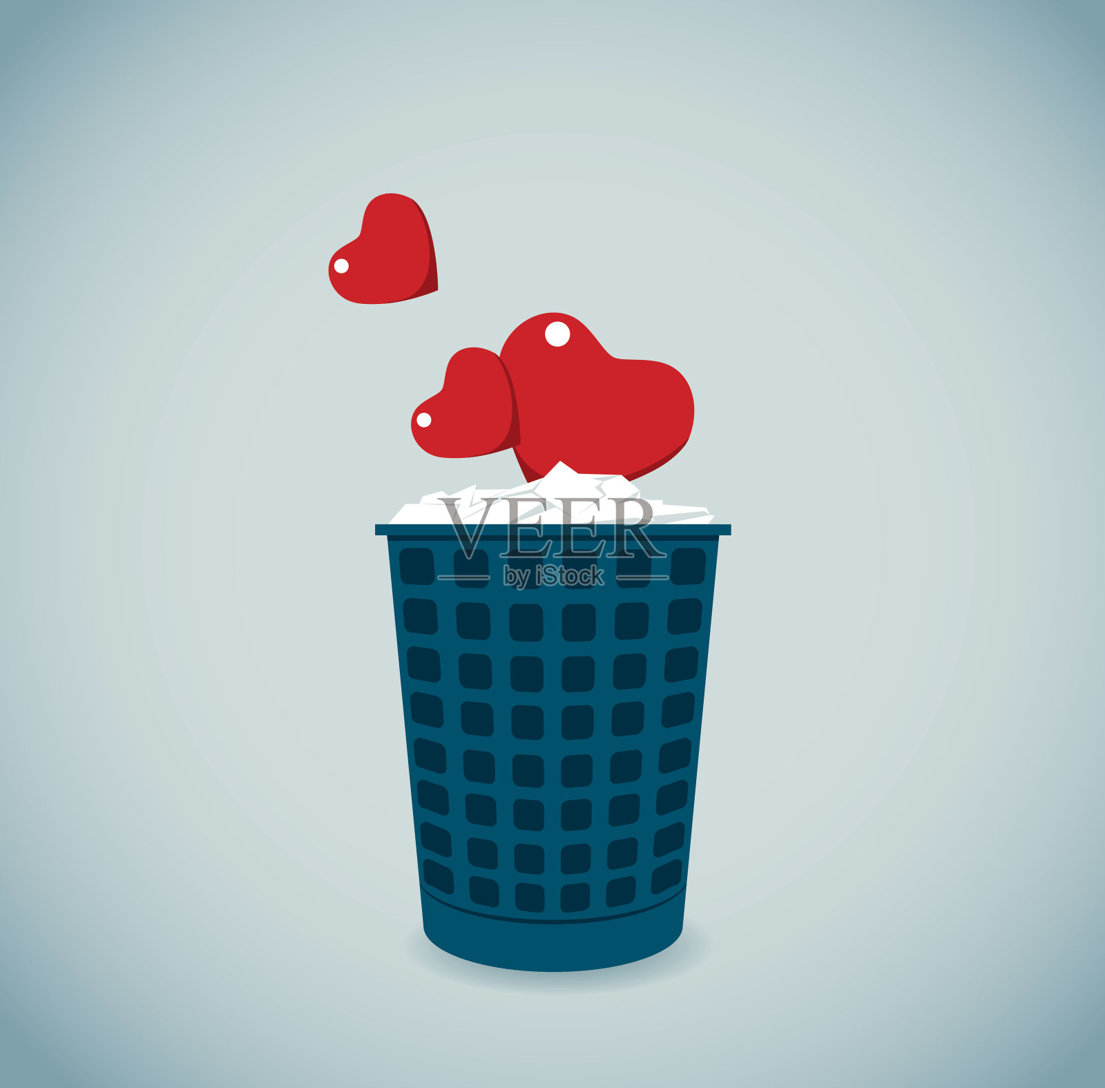 失败插画图片素材