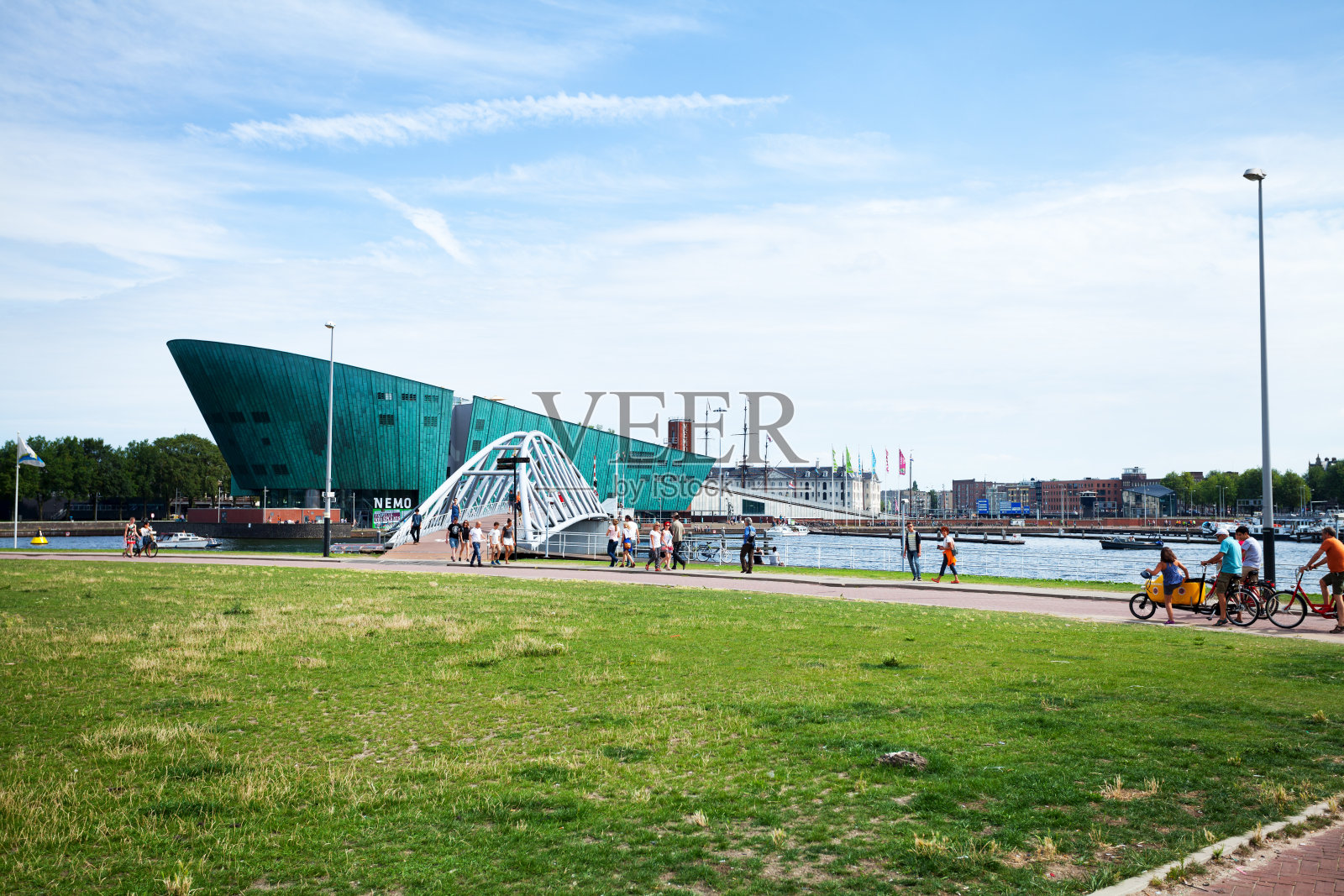 阿姆斯特丹尼莫科学中心照片摄影图片