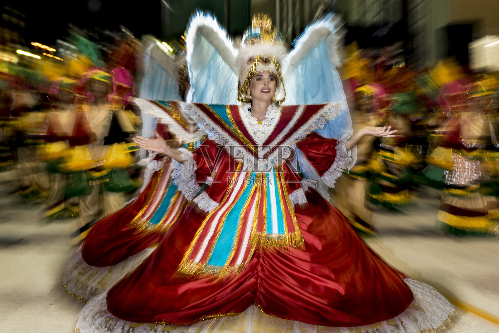 狂欢节游行照片摄影图片