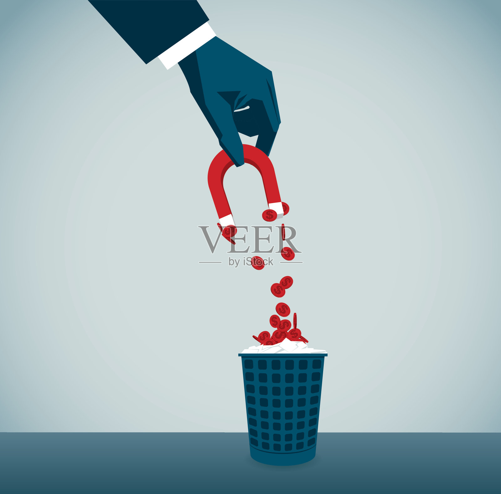 回收插画图片素材