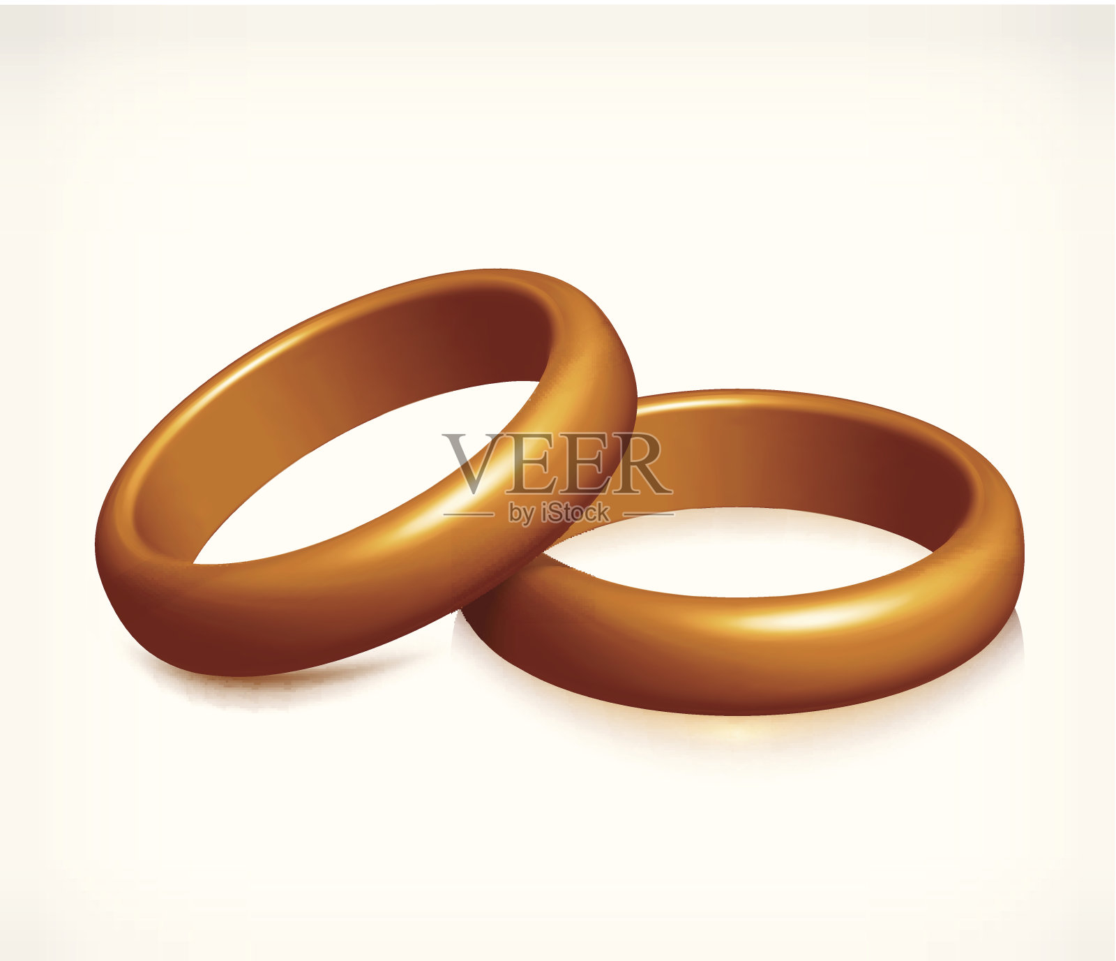 青铜向量环插画图片素材