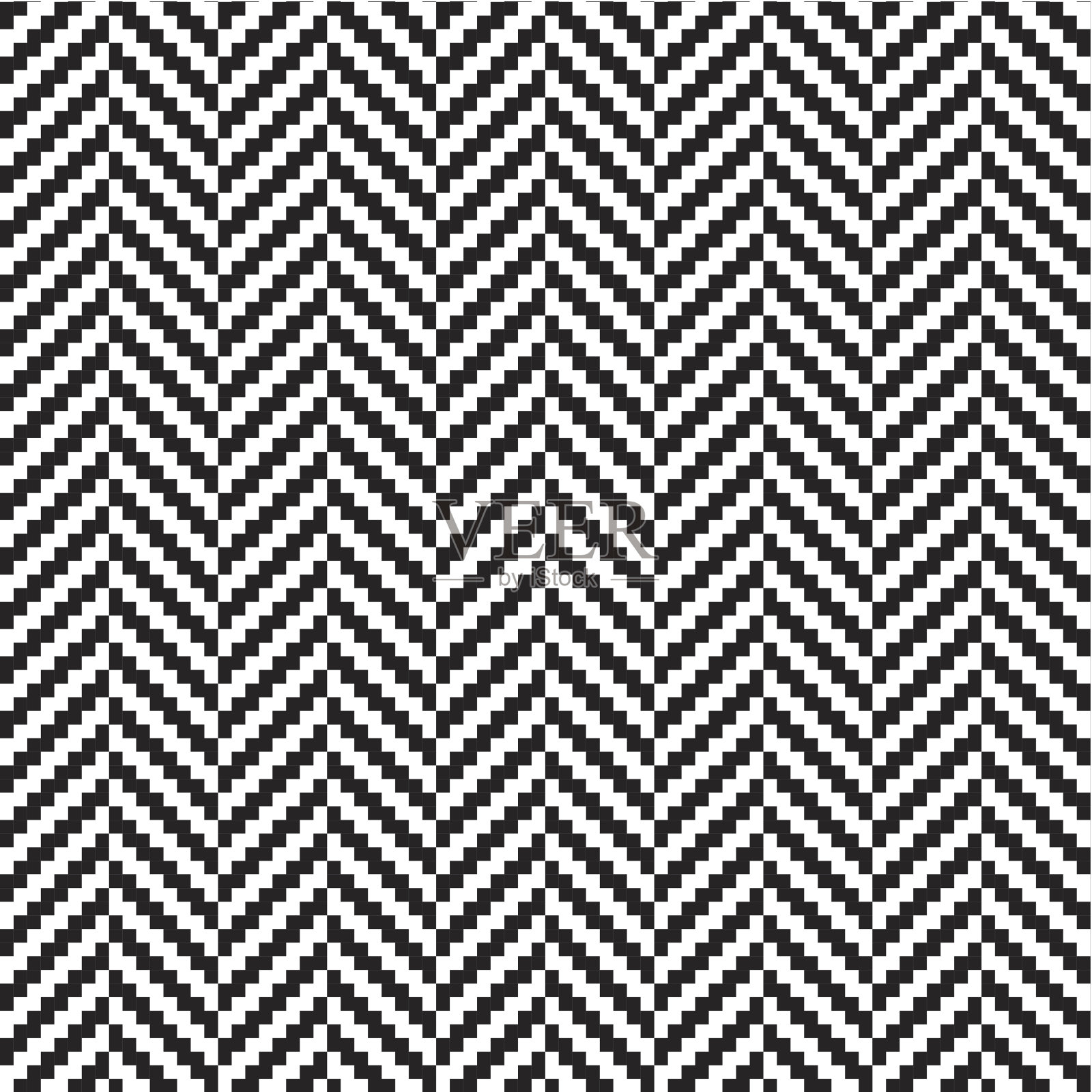 人字形无缝模式插画图片素材