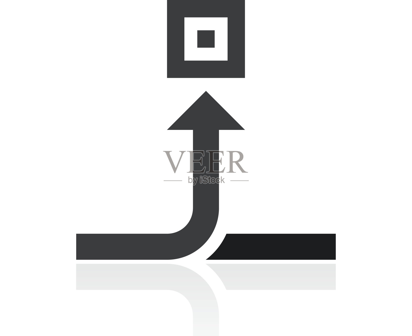 传送带图标上的白色背景。设计元素图片