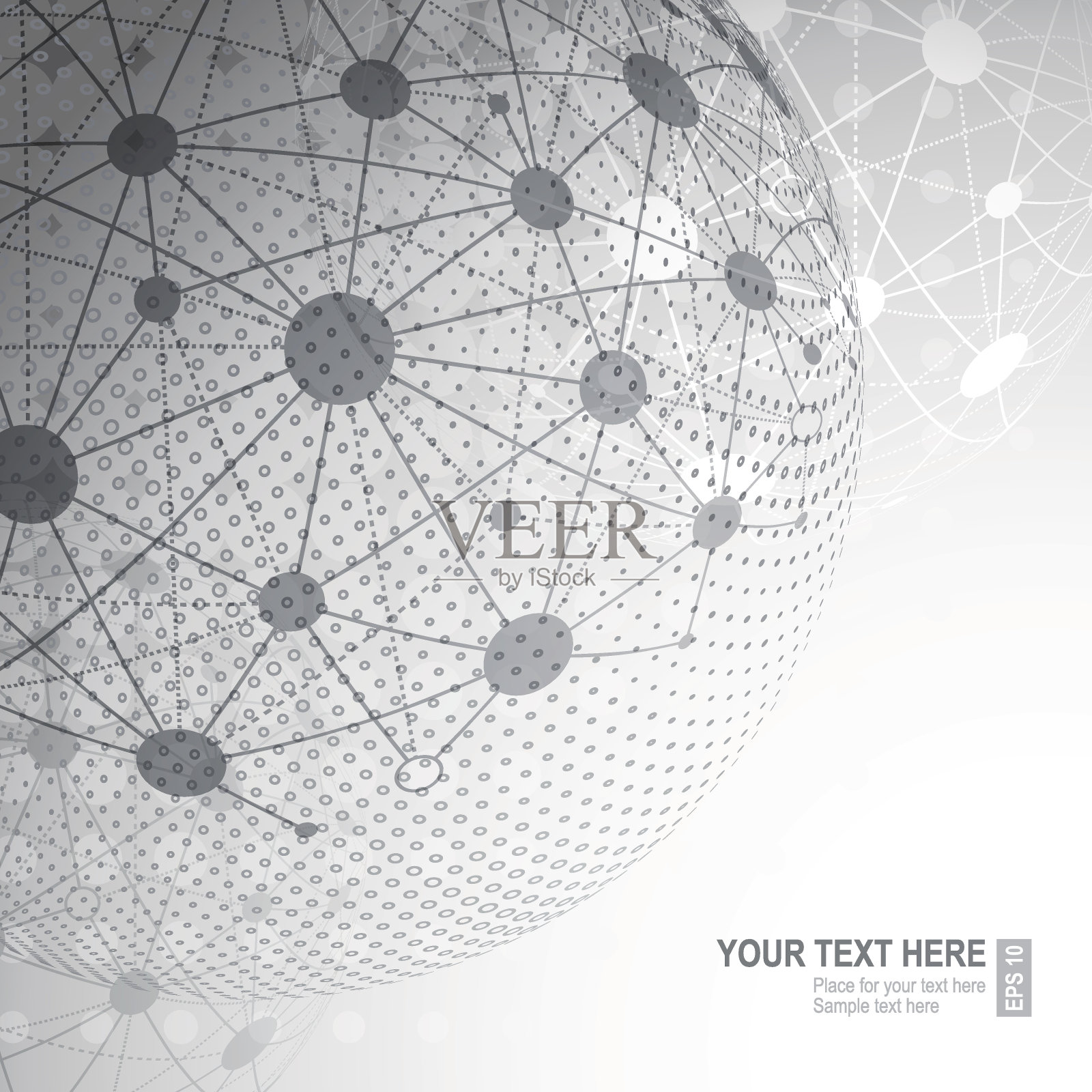 抽象的技术背景插画图片素材