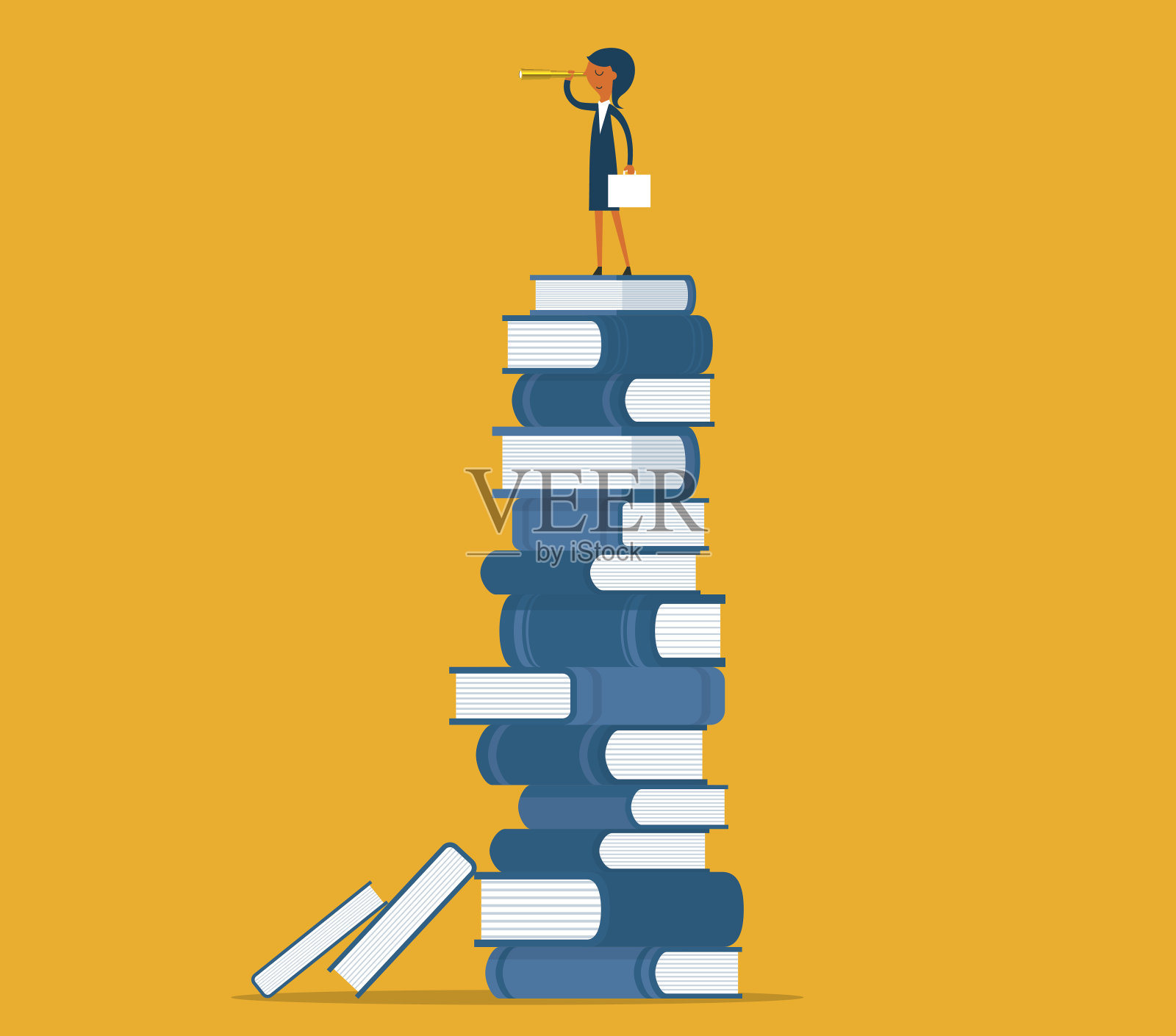 俯视图插画图片素材