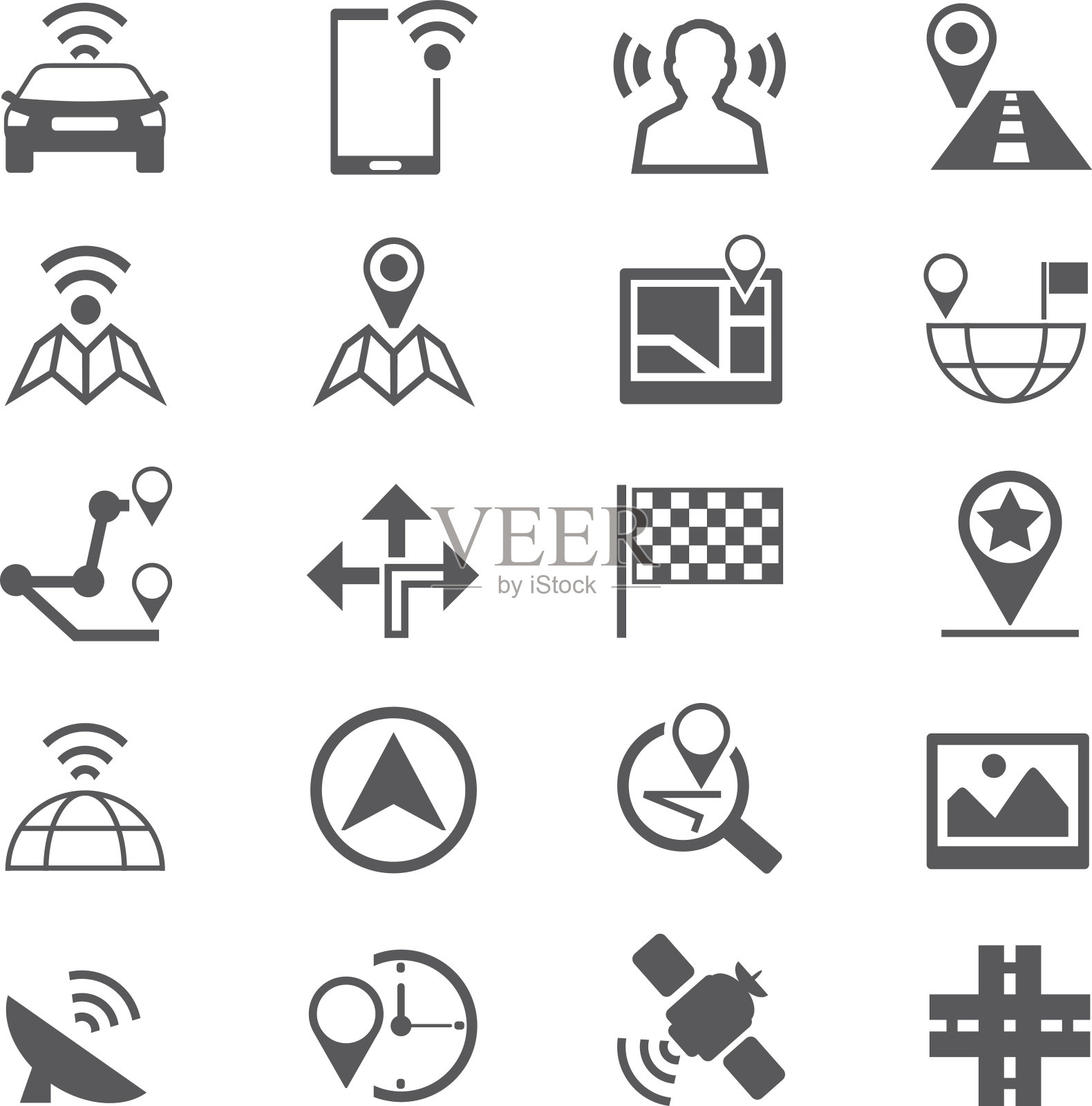 导航图标设置图标素材