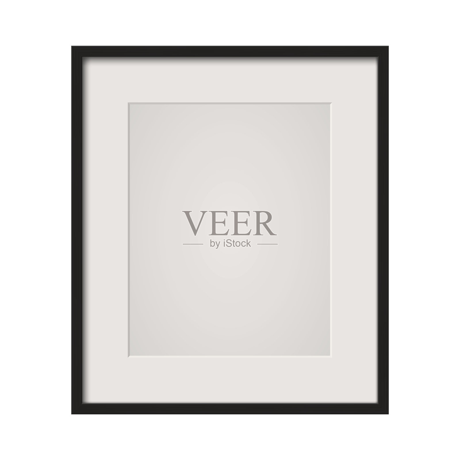 空白的相框插画图片素材