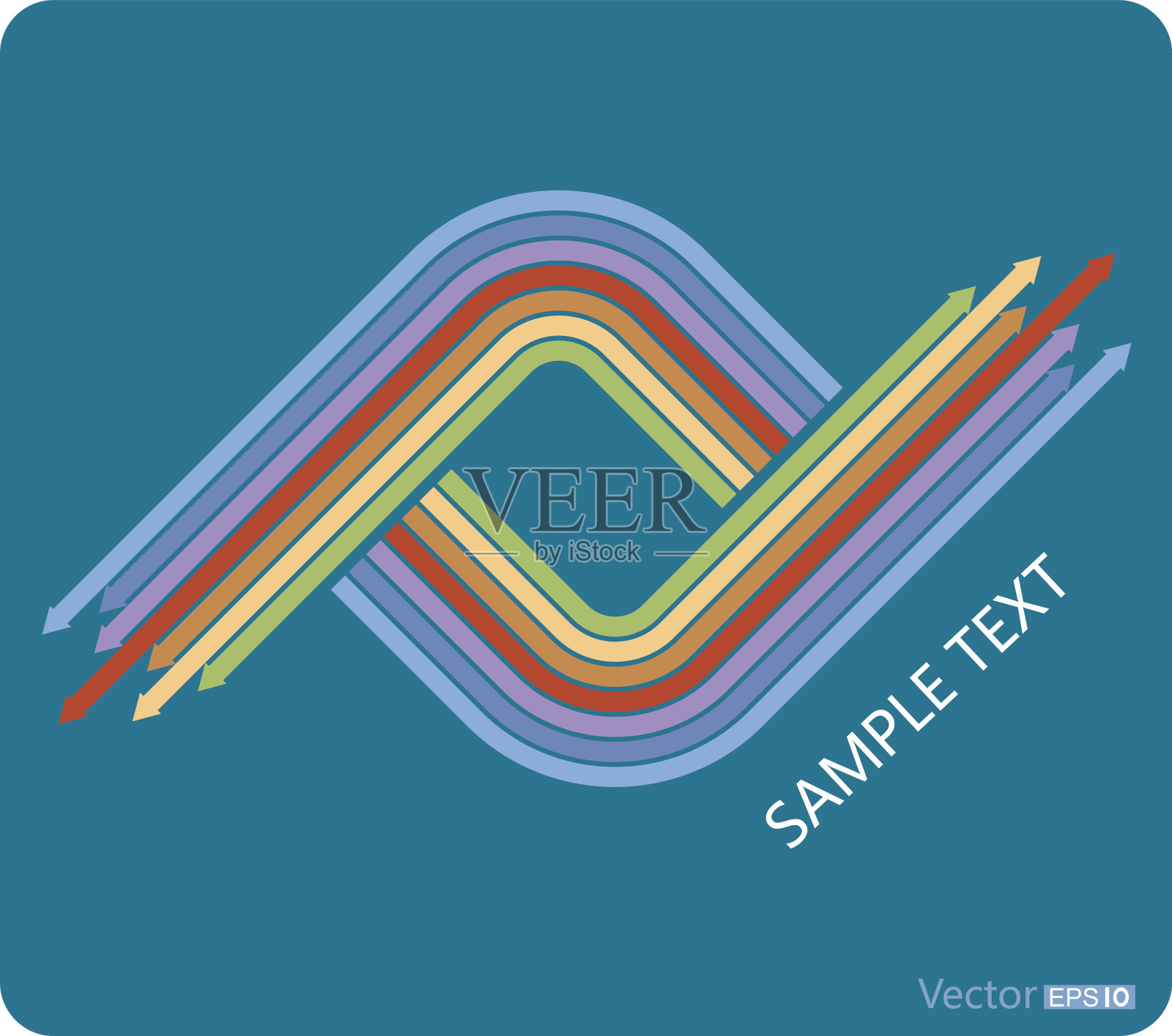 业务的箭插画图片素材