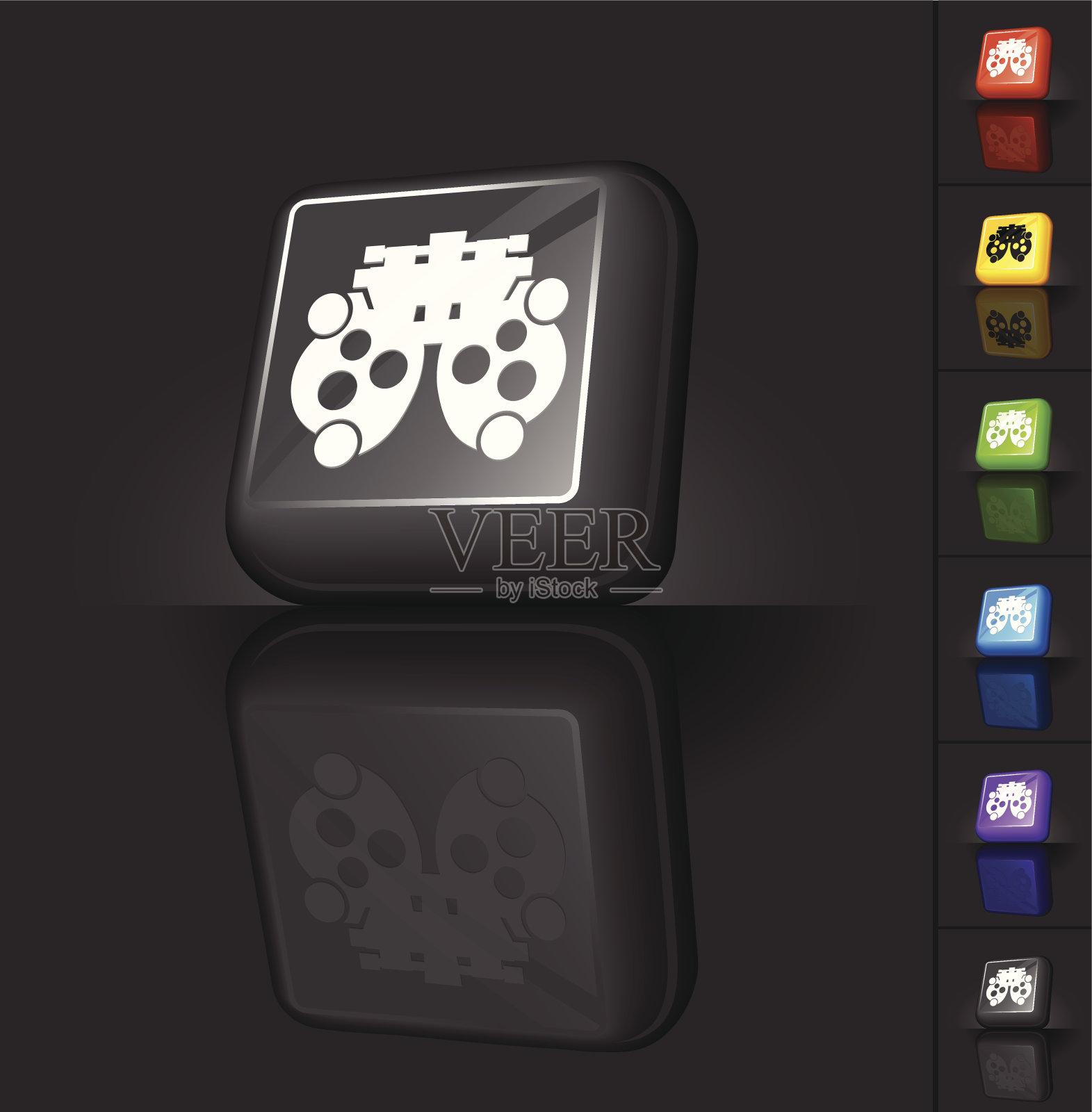 diopter Web 2.0互联网按钮设计图标素材