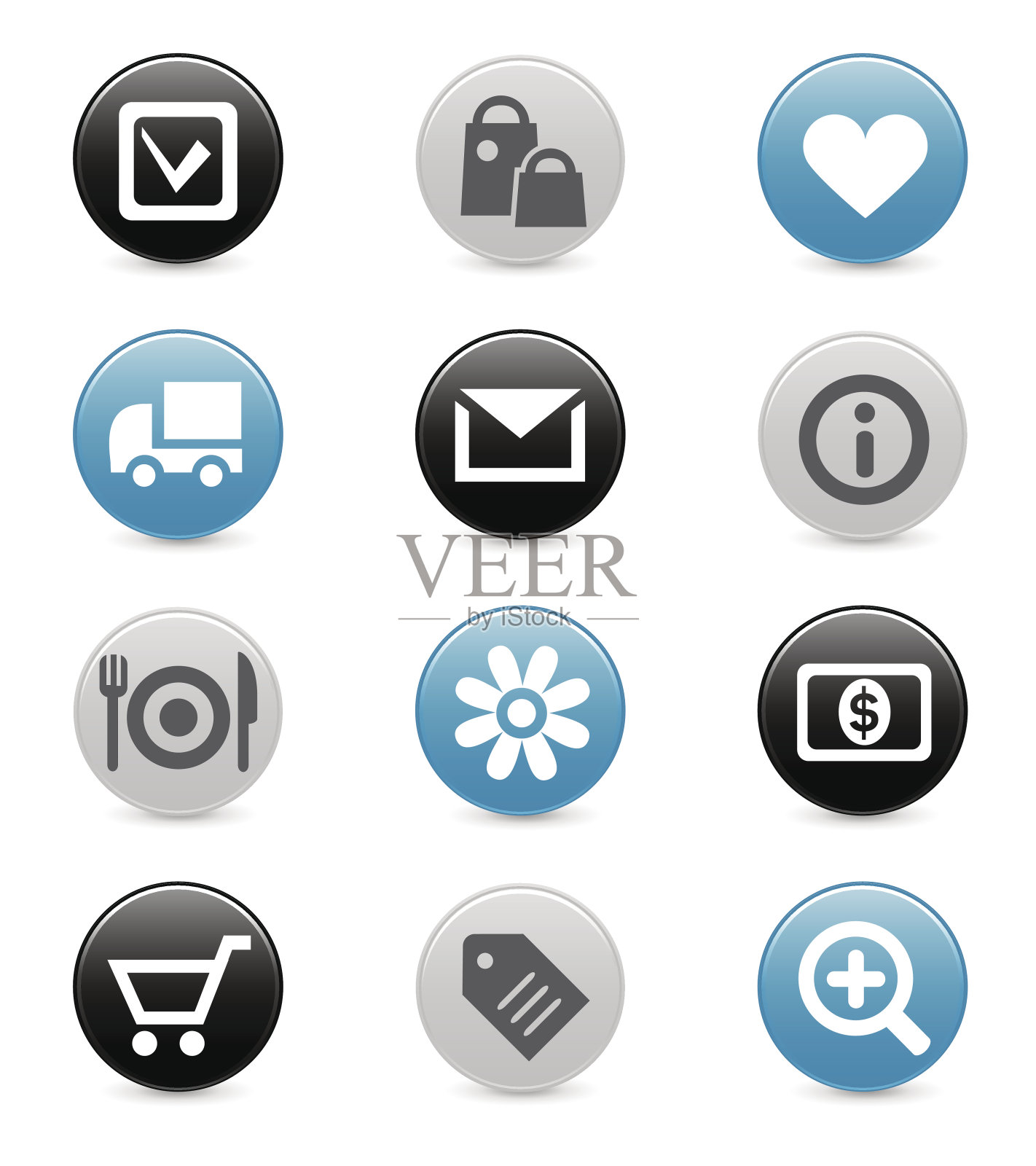 购物图标|平滑系列图标素材