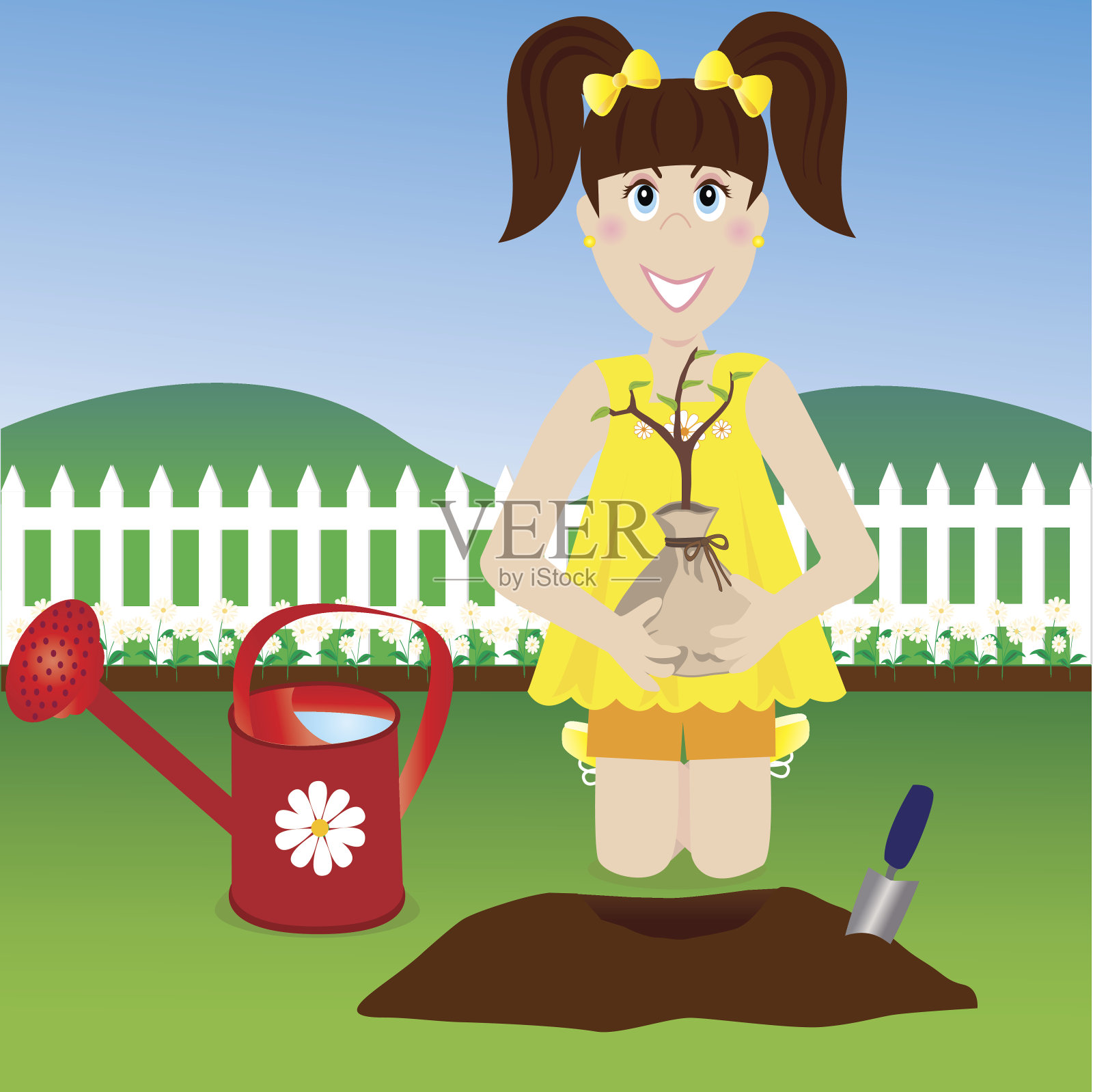 种一棵树设计元素图片